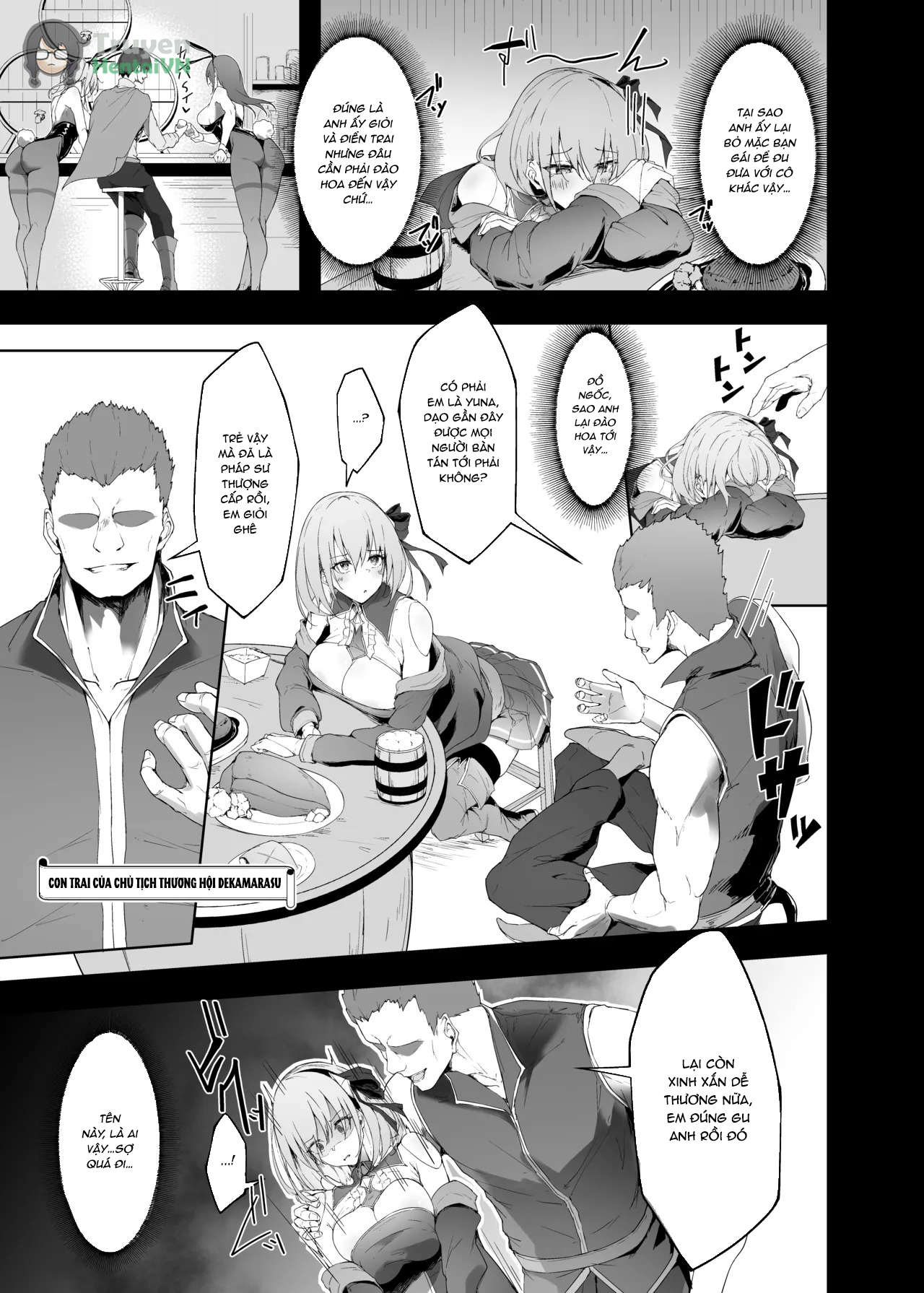 HentaiVN.net - Ảnh 6 - Yuusha no Kanojo wa NTR reru - Oneshot
