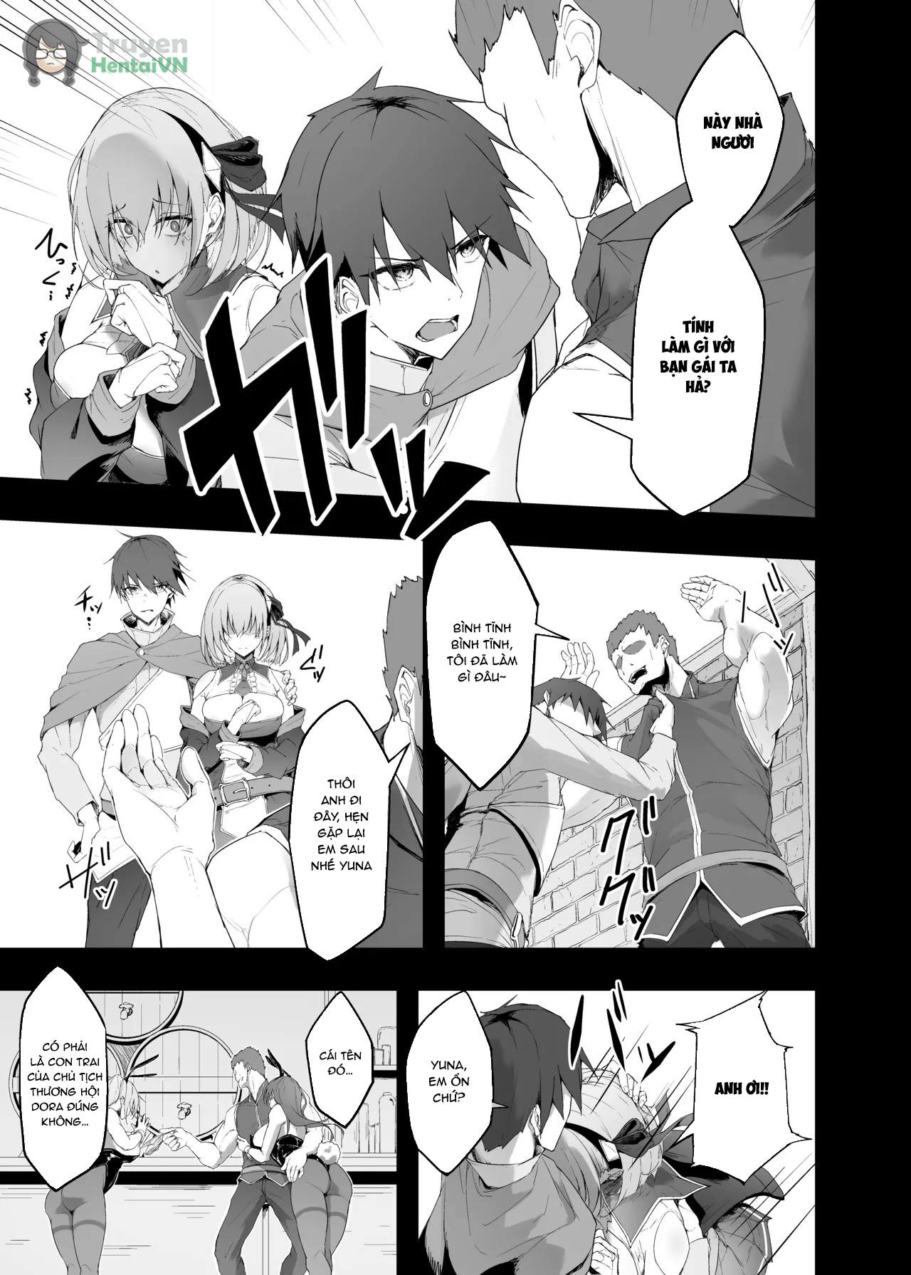 HentaiVN.net - Ảnh 8 - Yuusha no Kanojo wa NTR reru - Oneshot