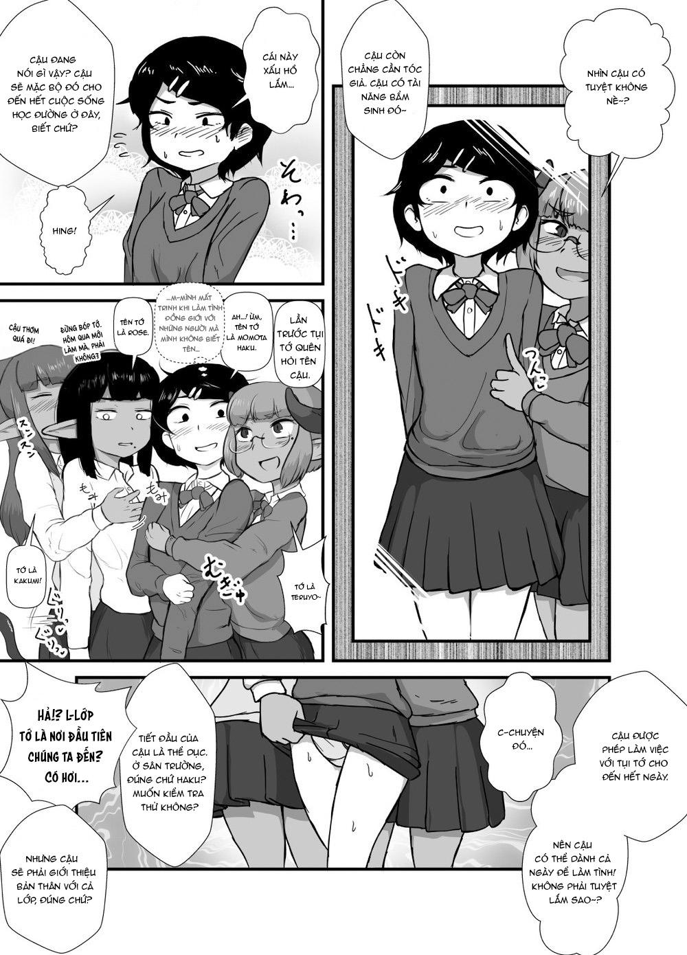 HentaiVN.net - Ảnh 13 - Danshi no Fuuki wa Danshi ga Mamoru! - one shot