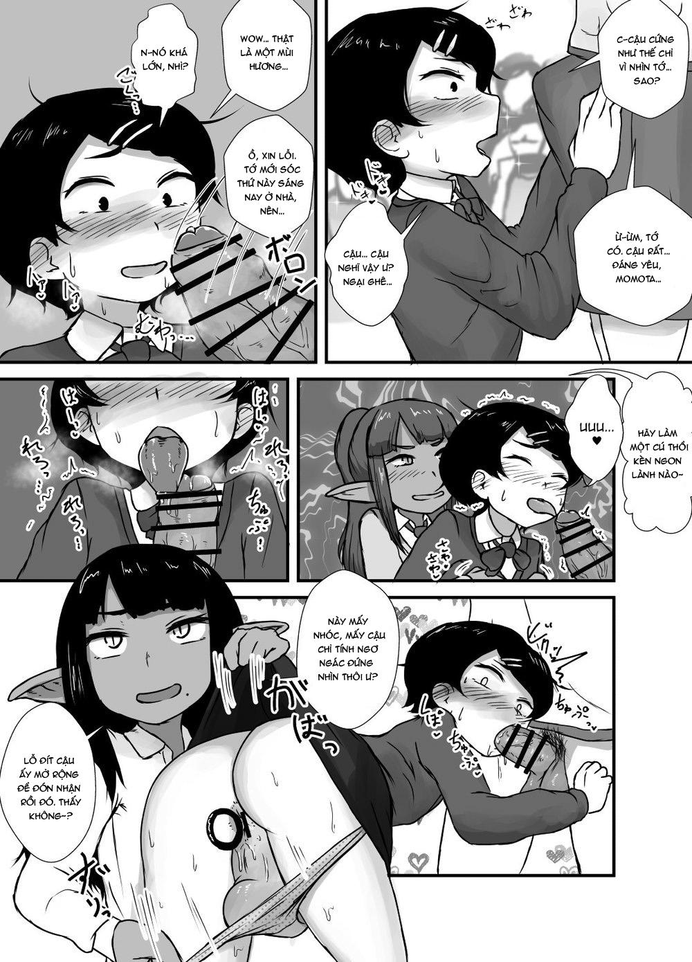 HentaiVN.net - Ảnh 15 - Danshi no Fuuki wa Danshi ga Mamoru! - one shot
