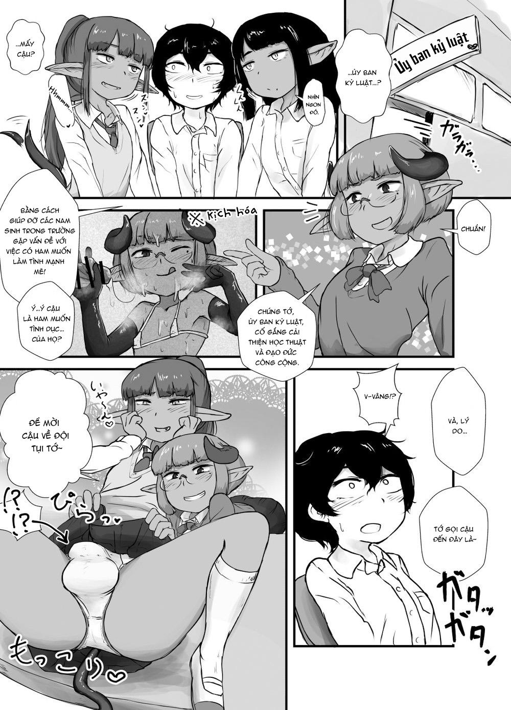 HentaiVN.net - Ảnh 4 - Danshi no Fuuki wa Danshi ga Mamoru! - one shot