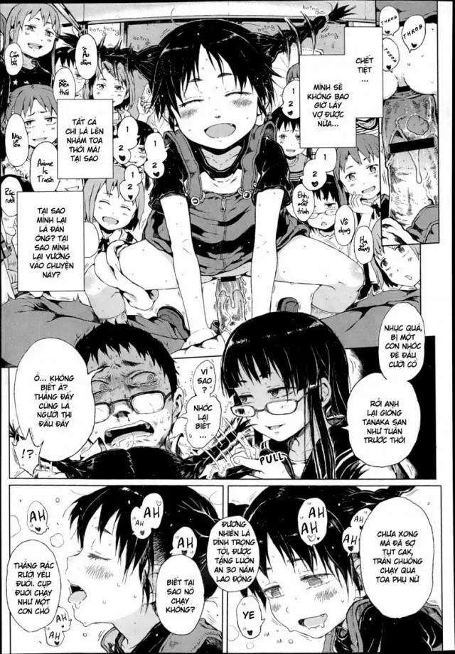 HentaiVN.net - Ảnh 9 - Escape! From the Loli train - Chương 1