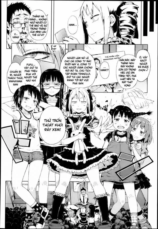 HentaiVN.net - Ảnh 4 - Escape! From the Loli train - Chương 1