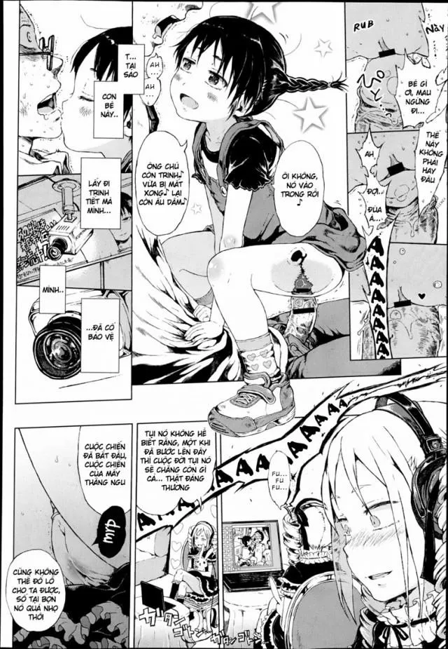 HentaiVN.net - Ảnh 8 - Escape! From the Loli train - Chương 1