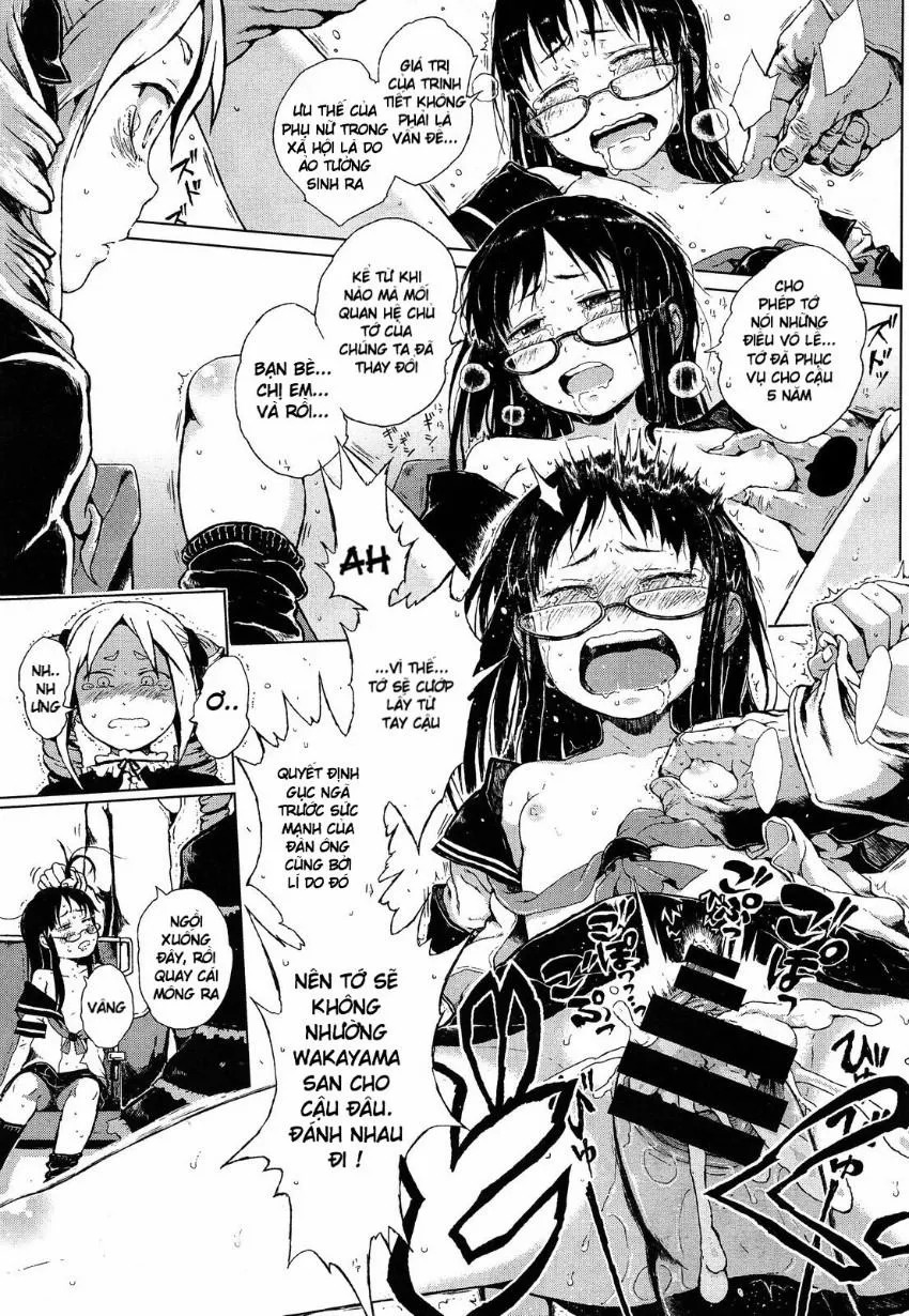 HentaiVN.net - Ảnh 11 - Escape! From the Loli train - Chương 2