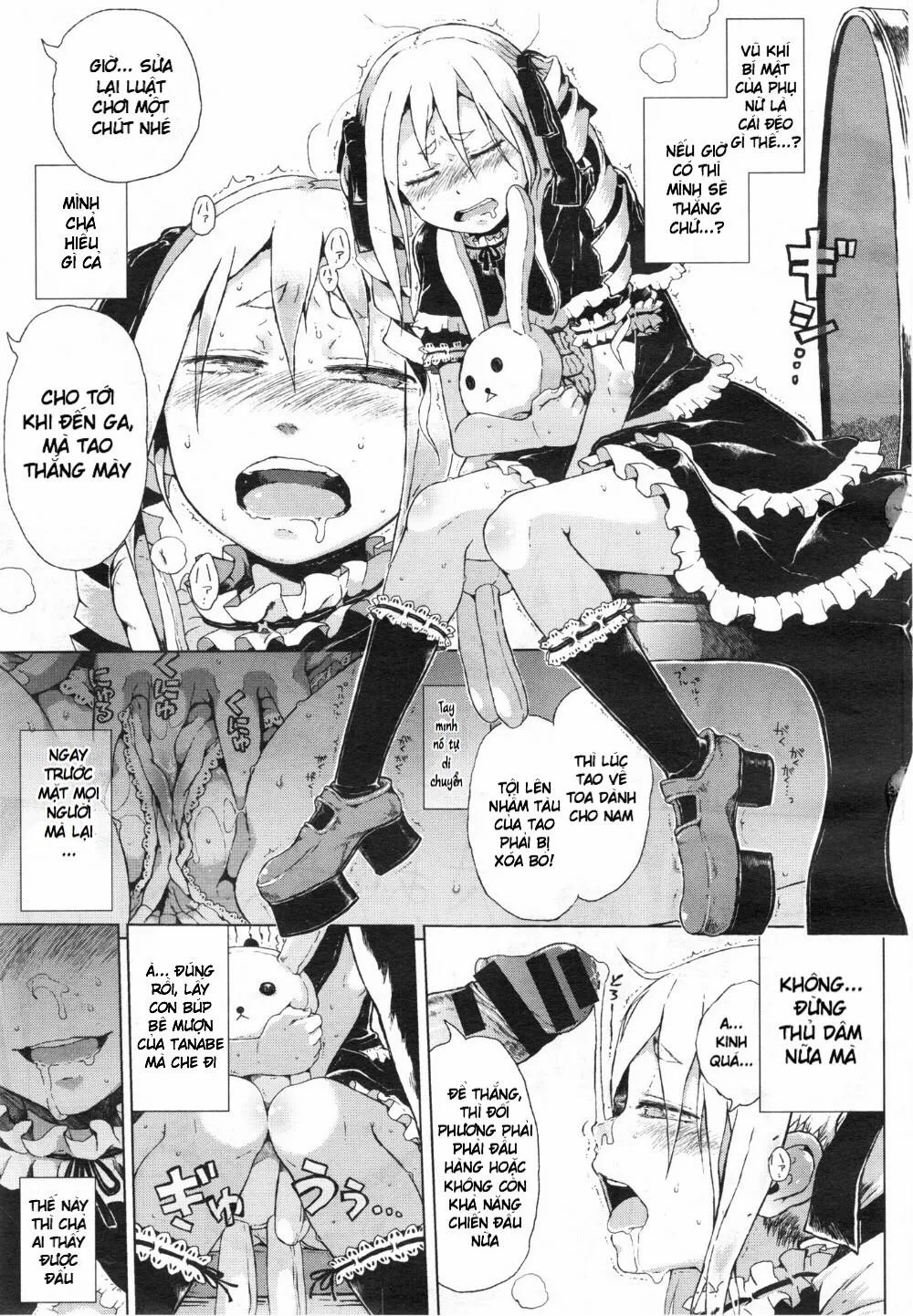 HentaiVN.net - Ảnh 3 - Escape! From the Loli train - Chương 3.1