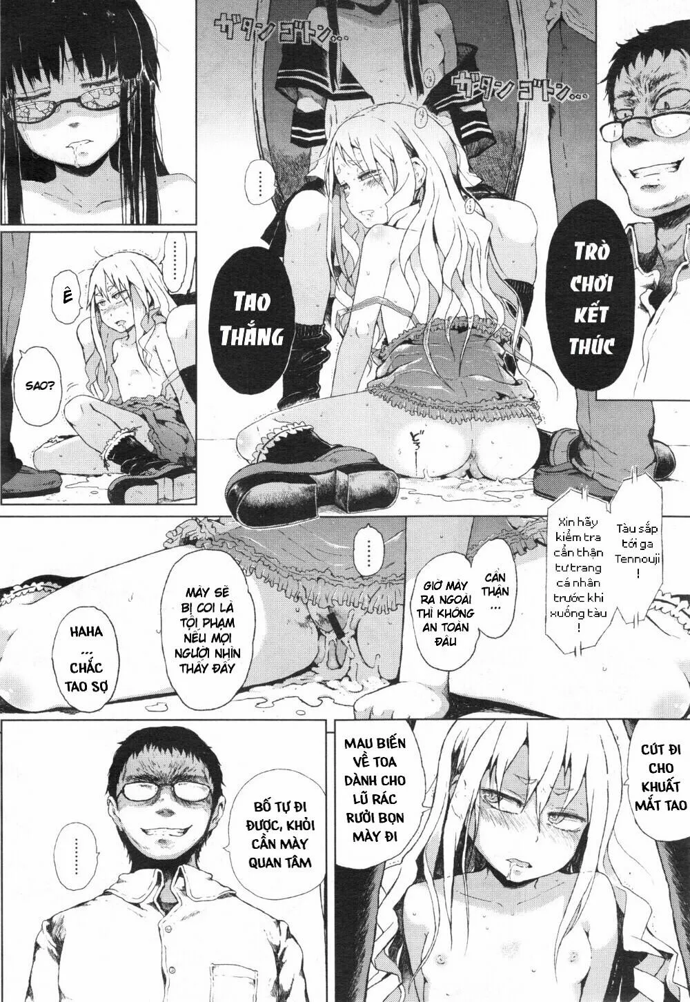 HentaiVN.net - Ảnh 12 - Escape! From the Loli train - Chương 3.2