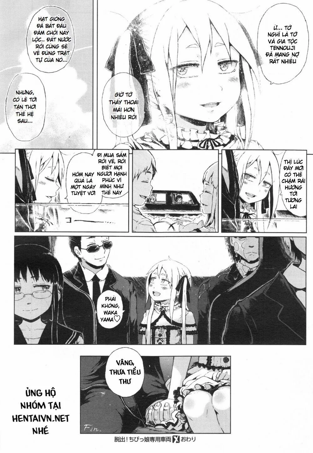 HentaiVN.net - Ảnh 18 - Escape! From the Loli train - Chương 3.2