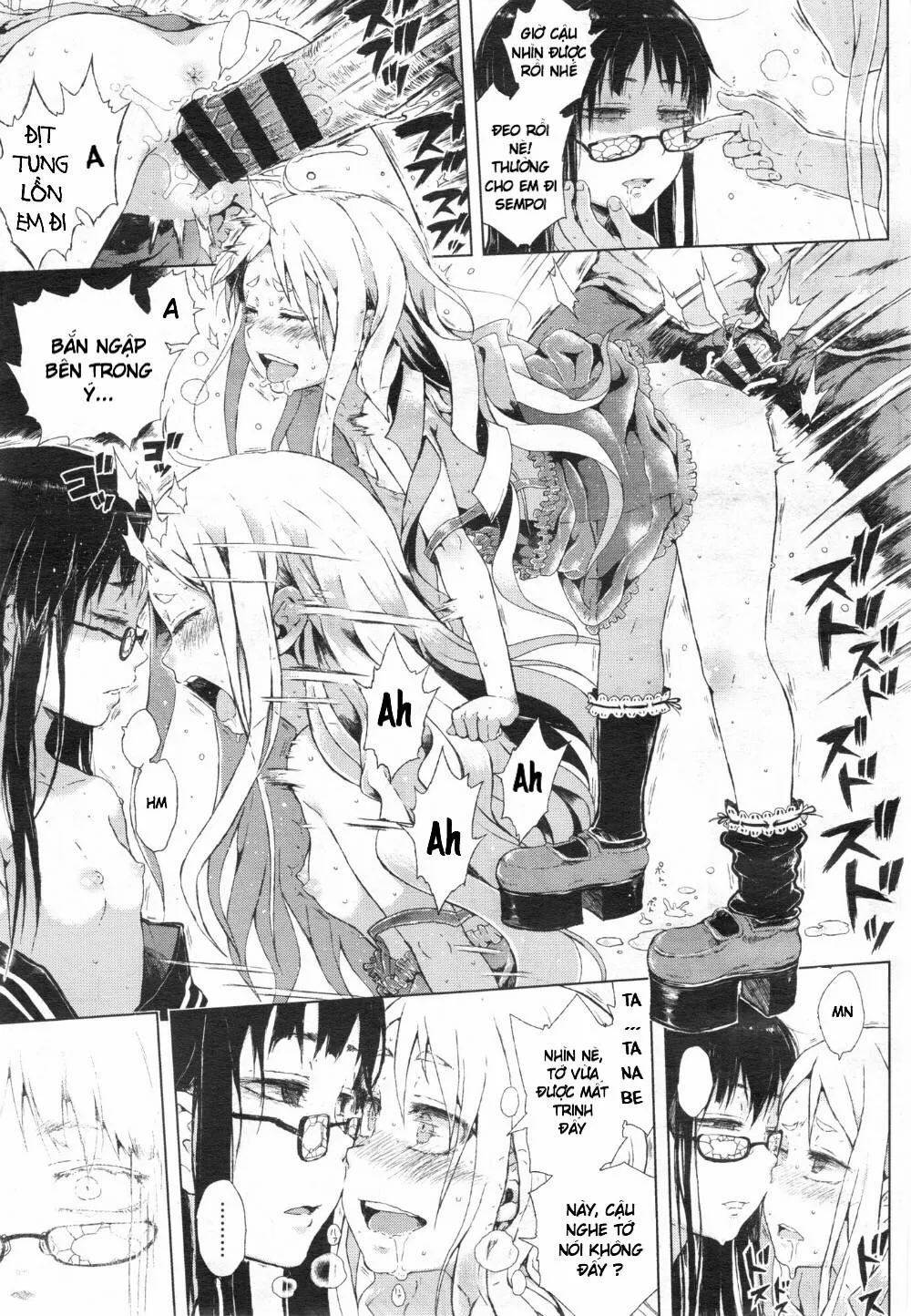 HentaiVN.net - Ảnh 7 - Escape! From the Loli train - Chương 3.2