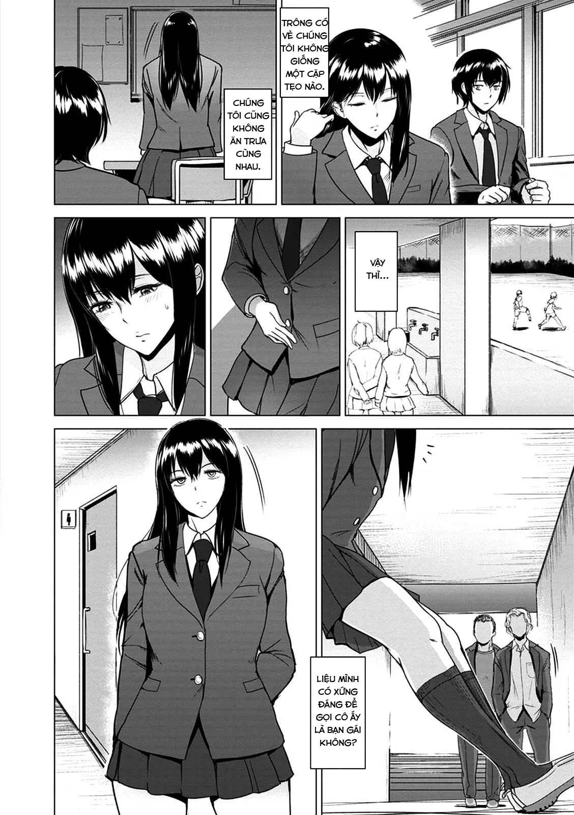 HentaiVN.net - Ảnh 11 - Kimi o Sasou Uzuki Ana - Chap 4: Hanazawa bạn tình tại nhà vệ sinh công cộng!