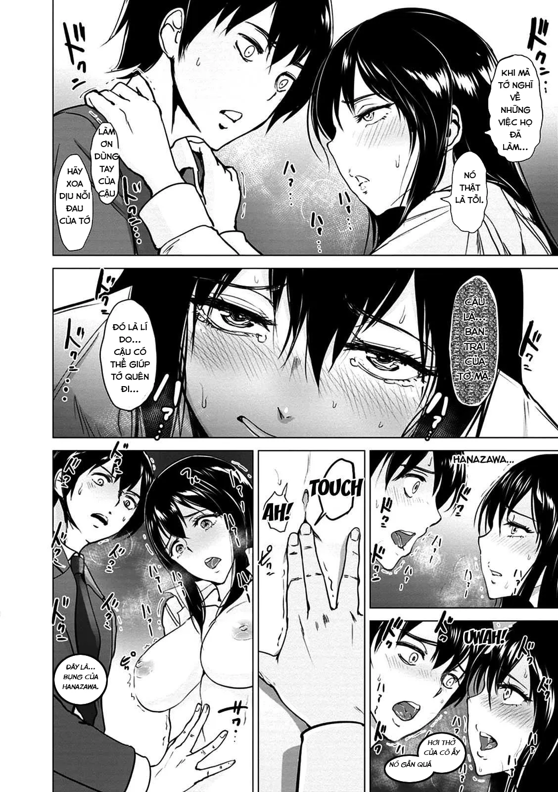 HentaiVN.net - Ảnh 15 - Kimi o Sasou Uzuki Ana - Chap 4: Hanazawa bạn tình tại nhà vệ sinh công cộng!
