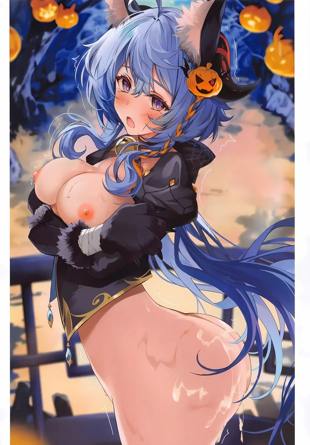 HentaiVN.net - Ảnh 15 - Icha Love Ganyu-sama [イチャラブ甘雨様～催眠を添えて～] - Oneshot