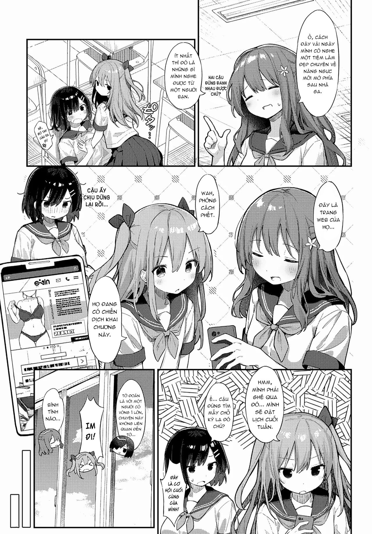 HentaiVN.net - Ảnh 4 - Nỗi khổ của người ngực lép - Oneshot
