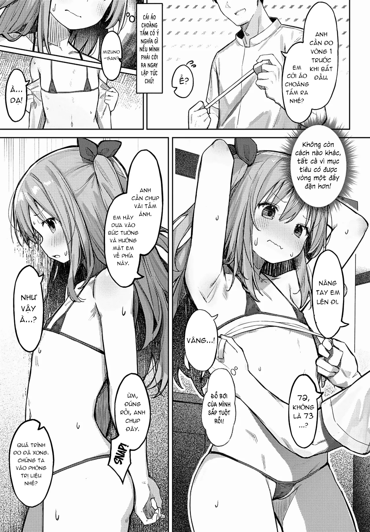 HentaiVN.net - Ảnh 10 - Nỗi khổ của người ngực lép - Oneshot