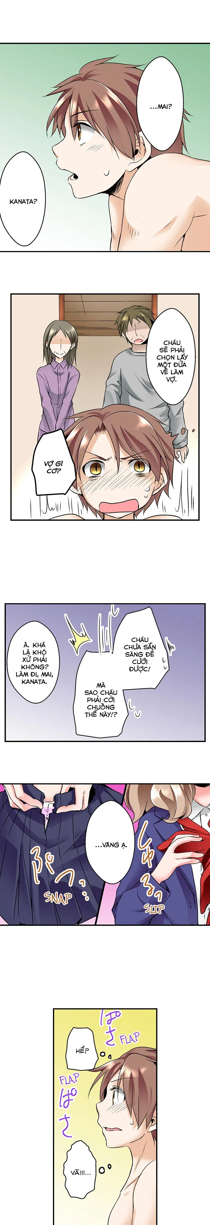 HentaiVN.net - Ảnh 8 - Tôi khỏa thân đi xem mắt với cô bạn thuở nhỏ [Naked Matchmaking with My Childhood Friends] - Chapter 1