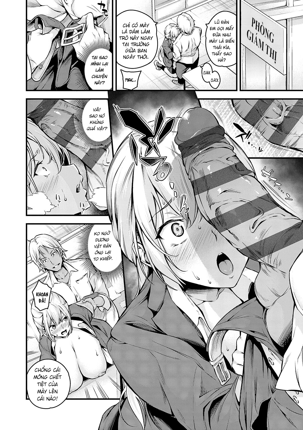 HentaiVN.net - Ảnh 11 - Trừng trị trưởng ban kỷ luật Ichijou [Fuuki Iin Ichijou no Haiboku (風紀委員 一條的敗北)] - Oneshot