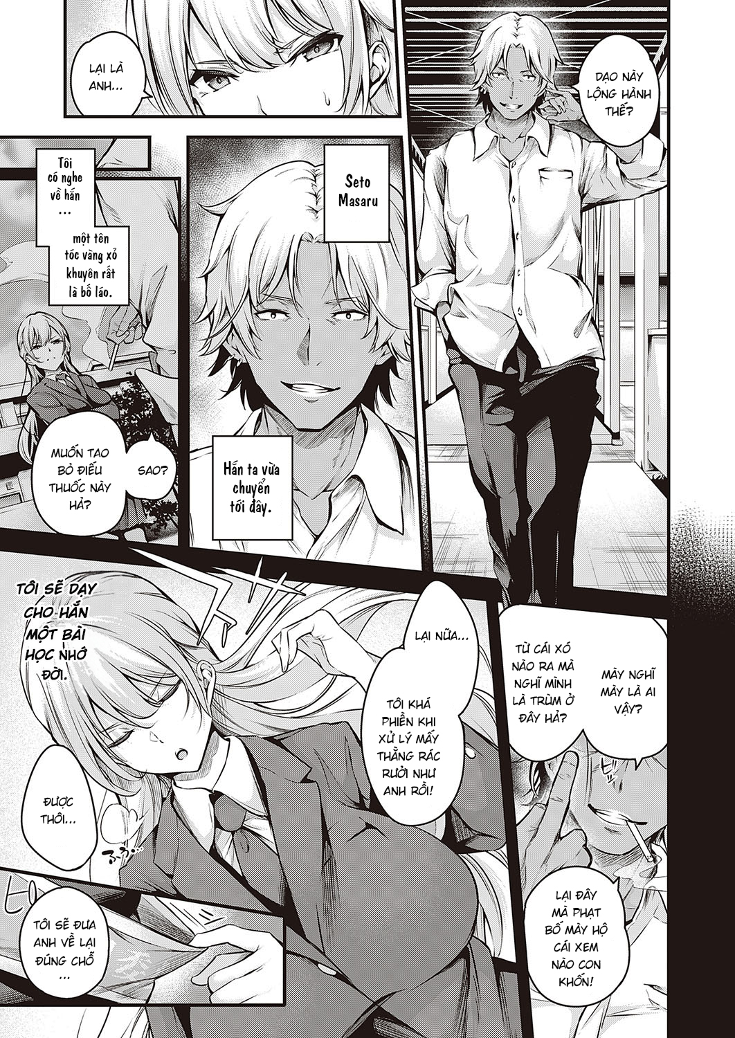 HentaiVN.net - Ảnh 4 - Trừng trị trưởng ban kỷ luật Ichijou [Fuuki Iin Ichijou no Haiboku (風紀委員 一條的敗北)] - Oneshot