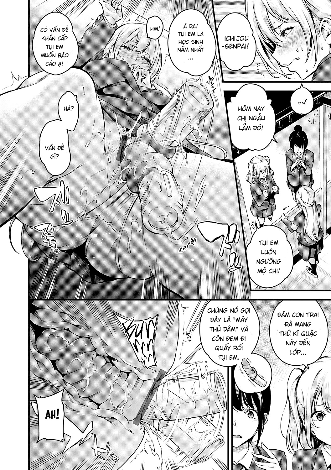HentaiVN.net - Ảnh 7 - Trừng trị trưởng ban kỷ luật Ichijou [Fuuki Iin Ichijou no Haiboku (風紀委員 一條的敗北)] - Oneshot