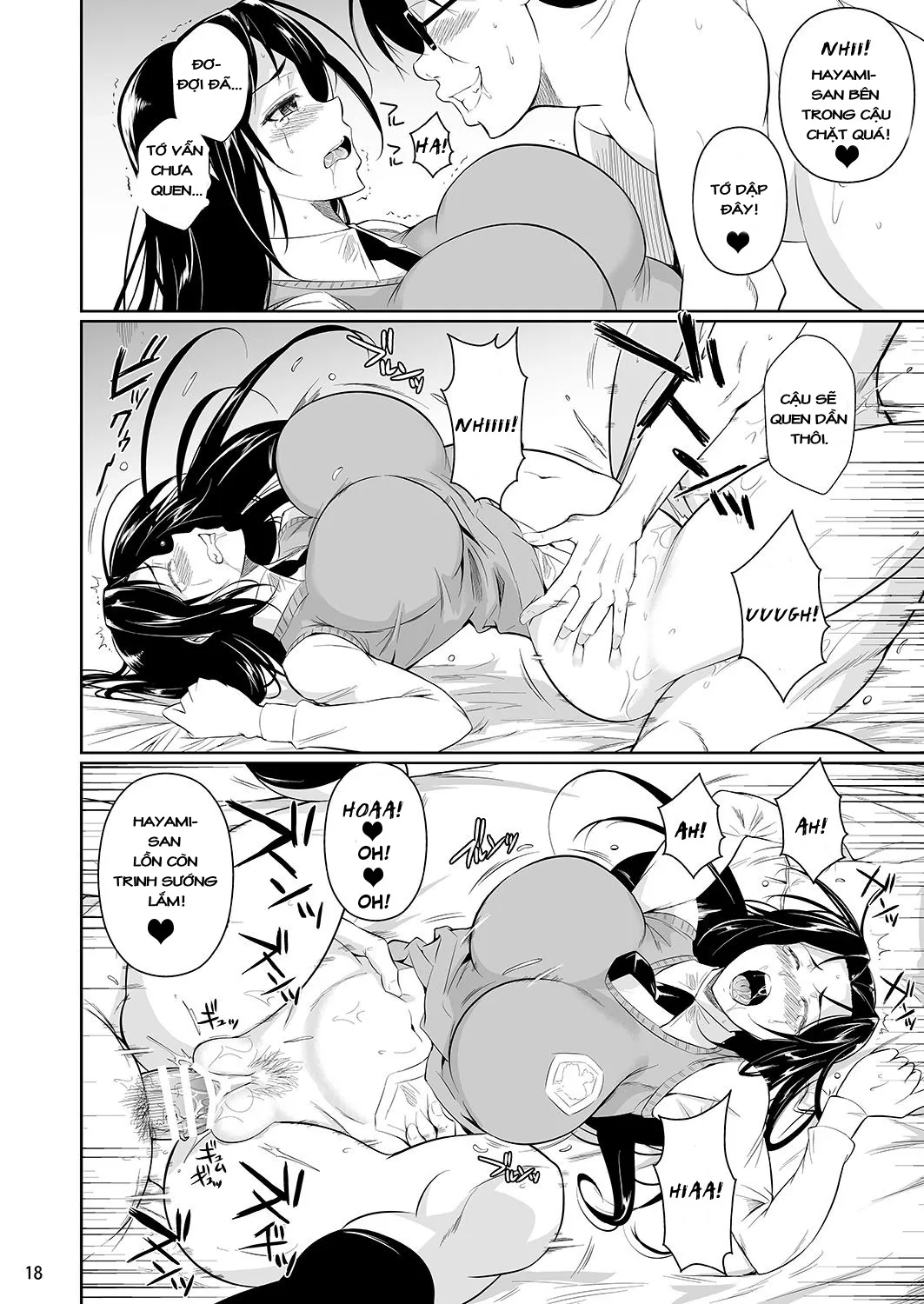 HentaiVN.net - Ảnh 19 - Hayami-san wa Me ga Mienai - Oneshot