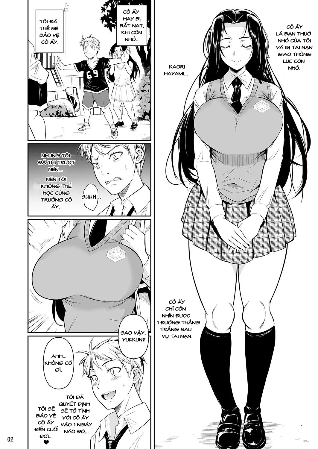 HentaiVN.net - Ảnh 3 - Hayami-san wa Me ga Mienai - Oneshot