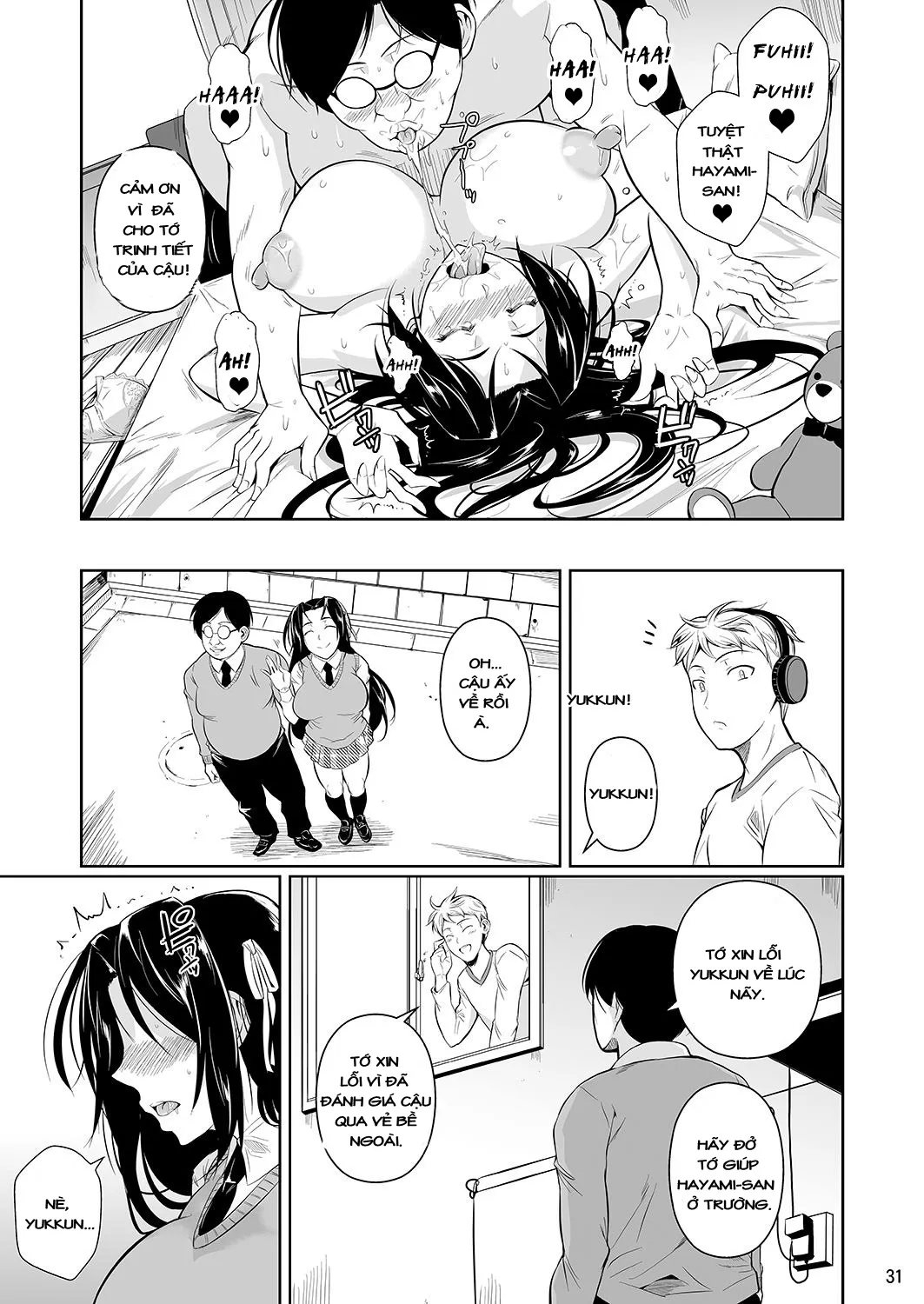HentaiVN.net - Ảnh 32 - Hayami-san wa Me ga Mienai - Oneshot