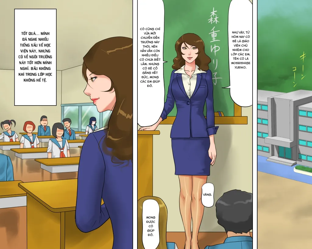 HentaiVN.net - Ảnh 3 - Cô Giáo Nô Lệ Yuriko [Dorei Onna Kyoushi Yuriko; 奴隷女教師ゆり子] - Chương 1.1