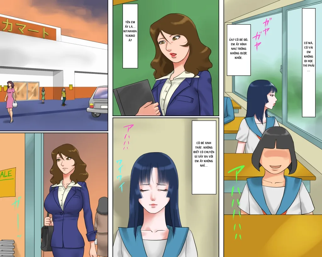 HentaiVN.net - Ảnh 4 - Cô Giáo Nô Lệ Yuriko [Dorei Onna Kyoushi Yuriko; 奴隷女教師ゆり子] - Chương 1.1