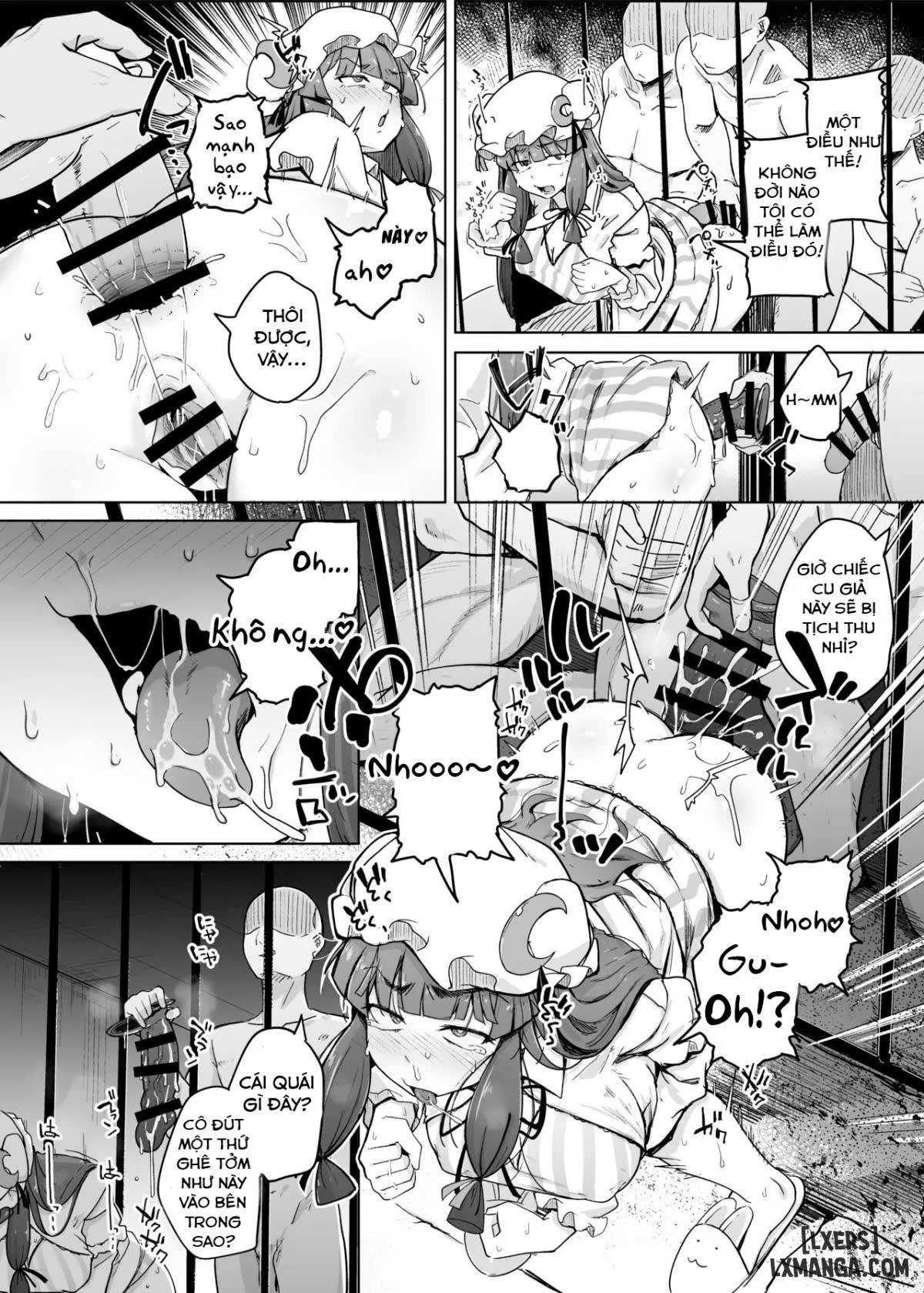 HentaiVN.net - Ảnh 10 - Ana to Muttsuri Dosukebe Daitoshokan 5 - Oneshot