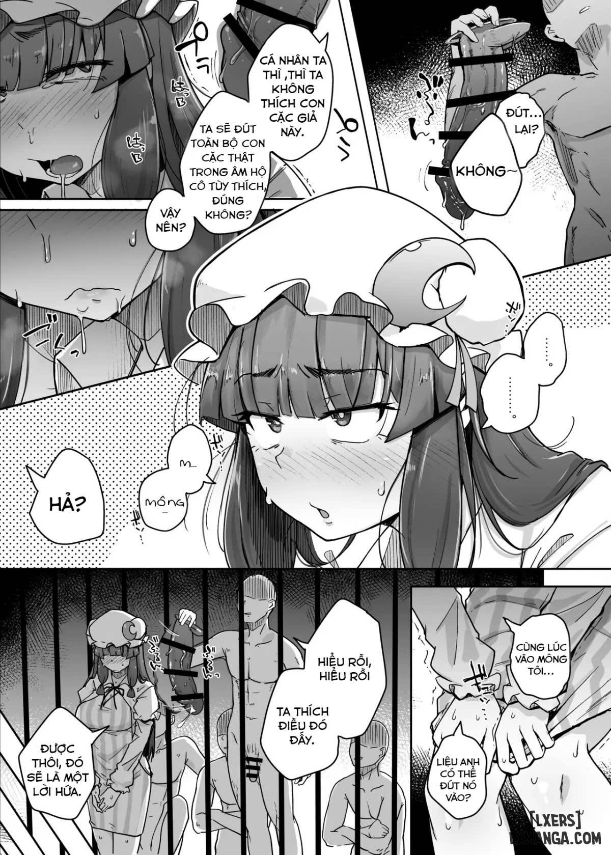 HentaiVN.net - Ảnh 11 - Ana to Muttsuri Dosukebe Daitoshokan 5 - Oneshot
