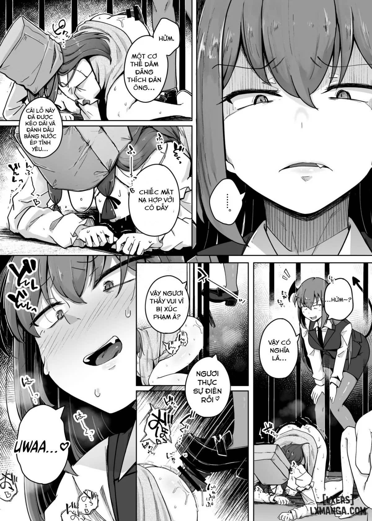 HentaiVN.net - Ảnh 15 - Ana to Muttsuri Dosukebe Daitoshokan 5 - Oneshot