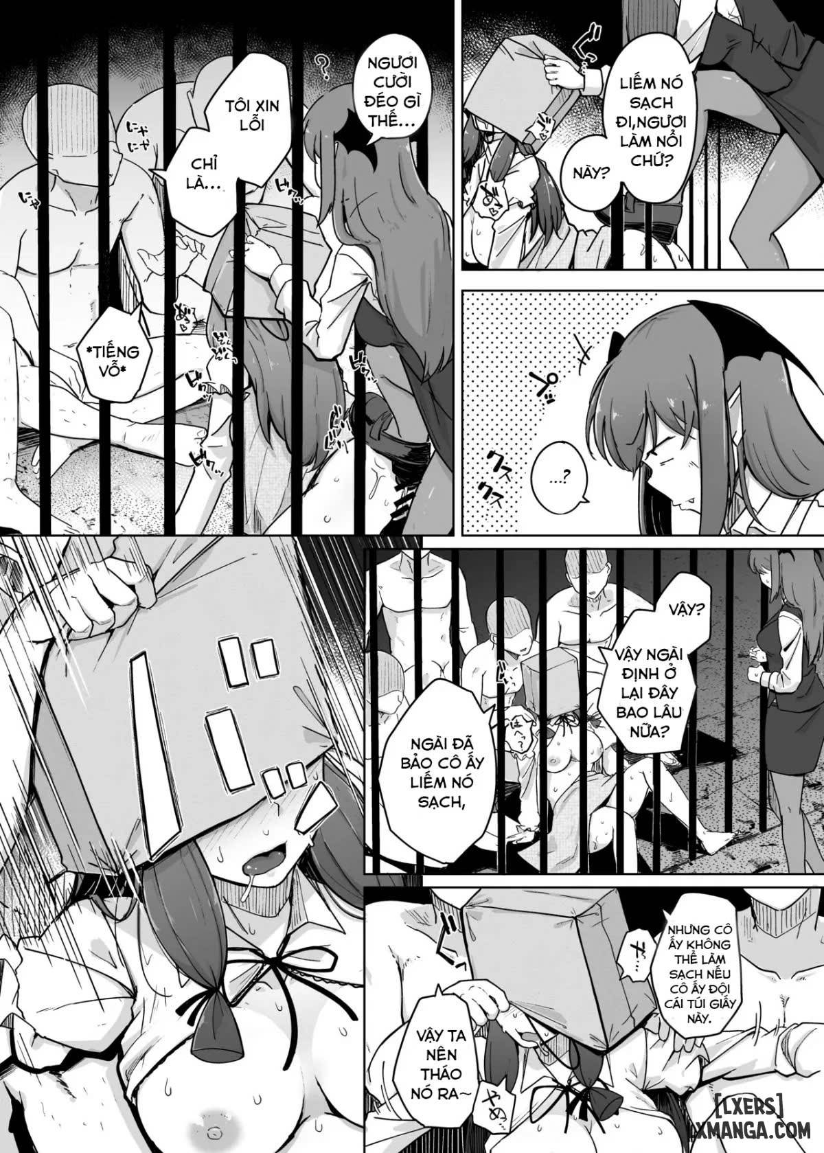 HentaiVN.net - Ảnh 17 - Ana to Muttsuri Dosukebe Daitoshokan 5 - Oneshot