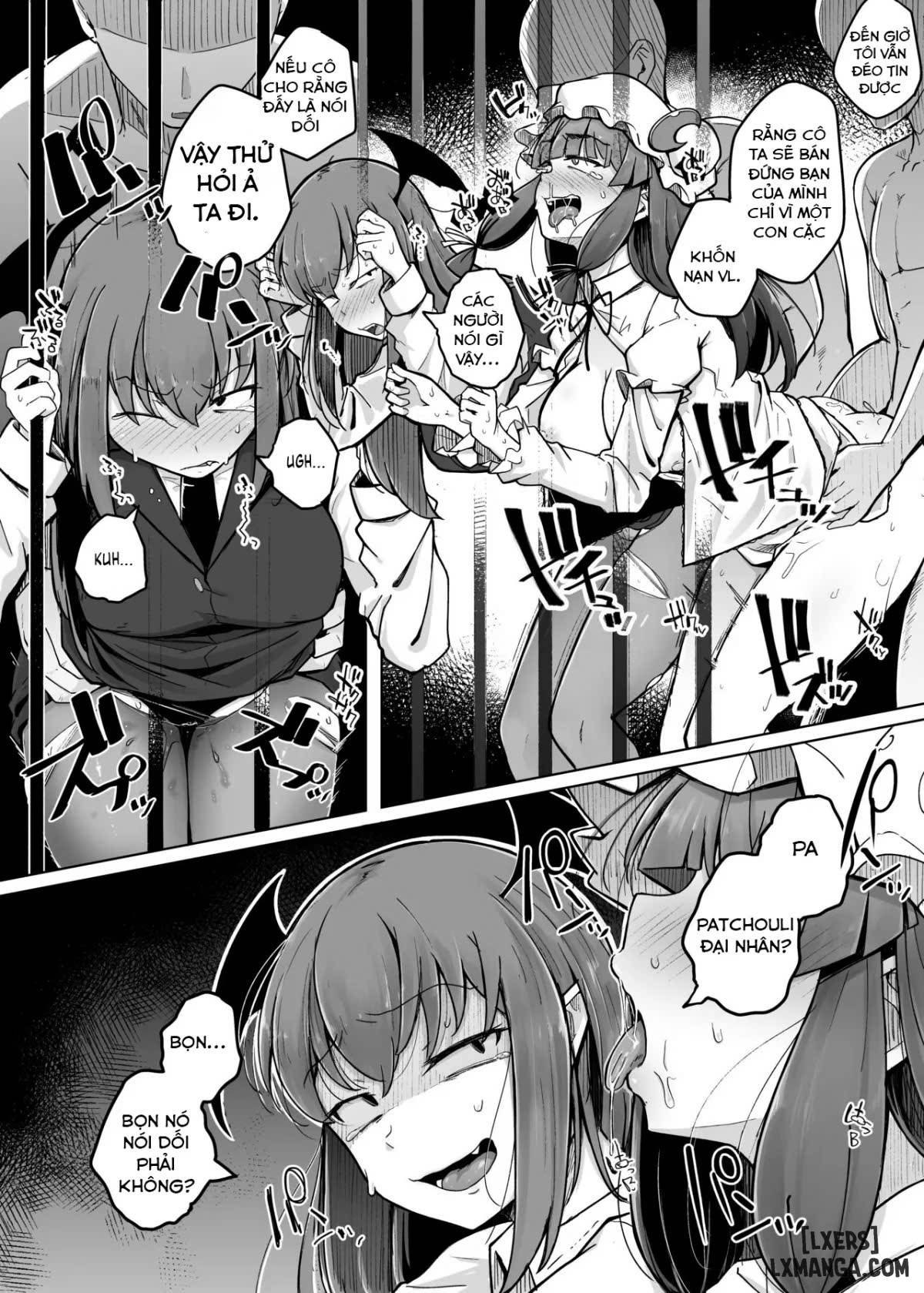 HentaiVN.net - Ảnh 24 - Ana to Muttsuri Dosukebe Daitoshokan 5 - Oneshot
