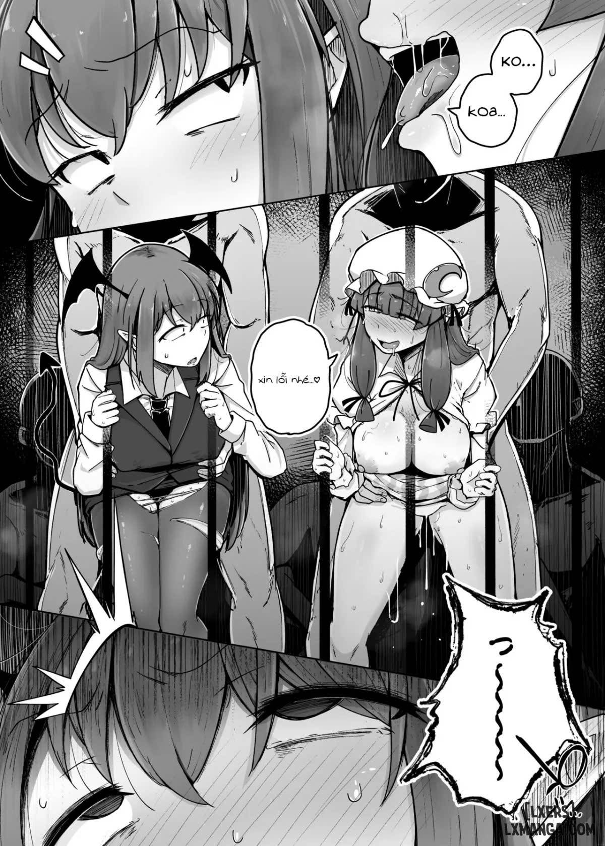 HentaiVN.net - Ảnh 25 - Ana to Muttsuri Dosukebe Daitoshokan 5 - Oneshot