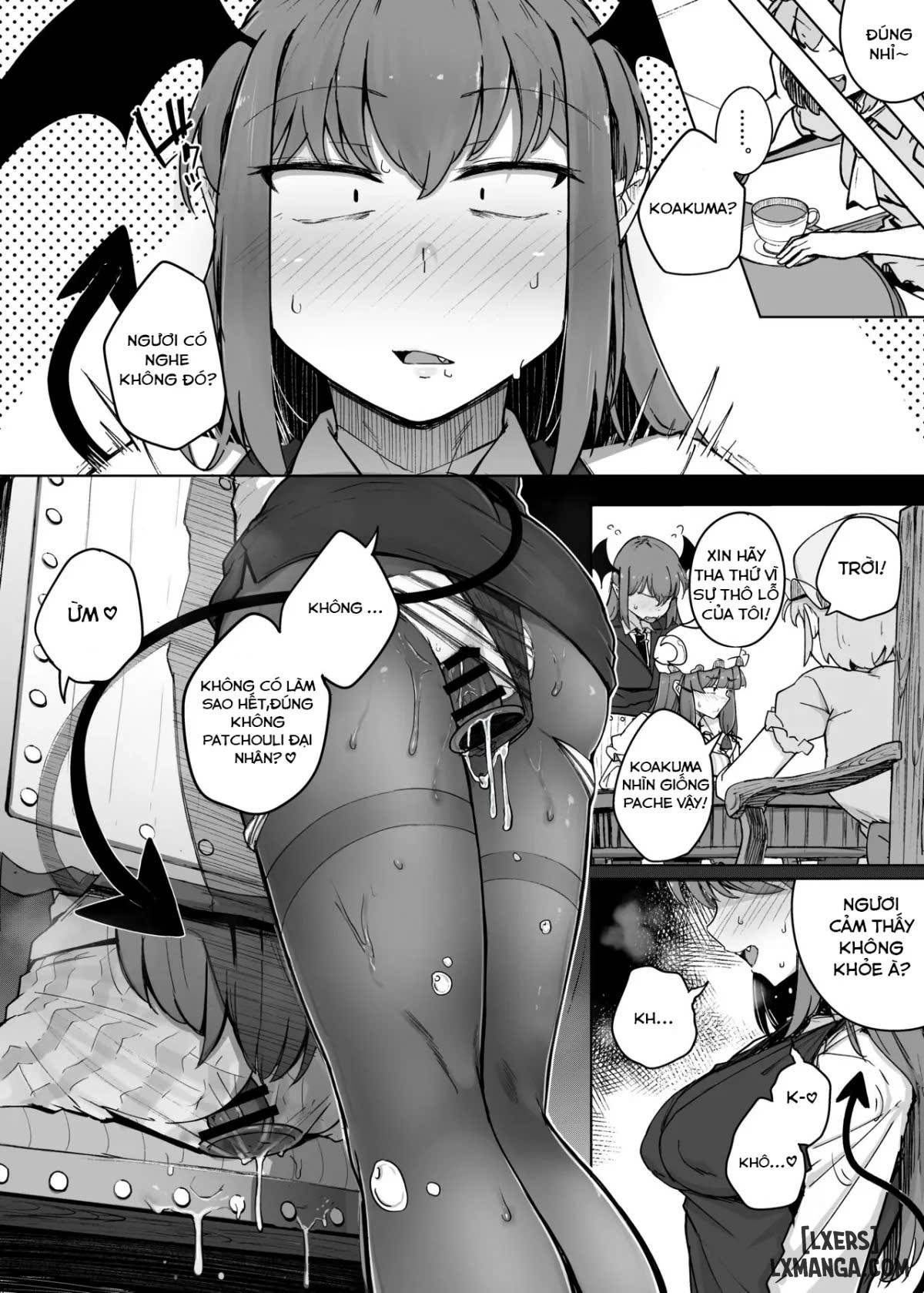 HentaiVN.net - Ảnh 28 - Ana to Muttsuri Dosukebe Daitoshokan 5 - Oneshot