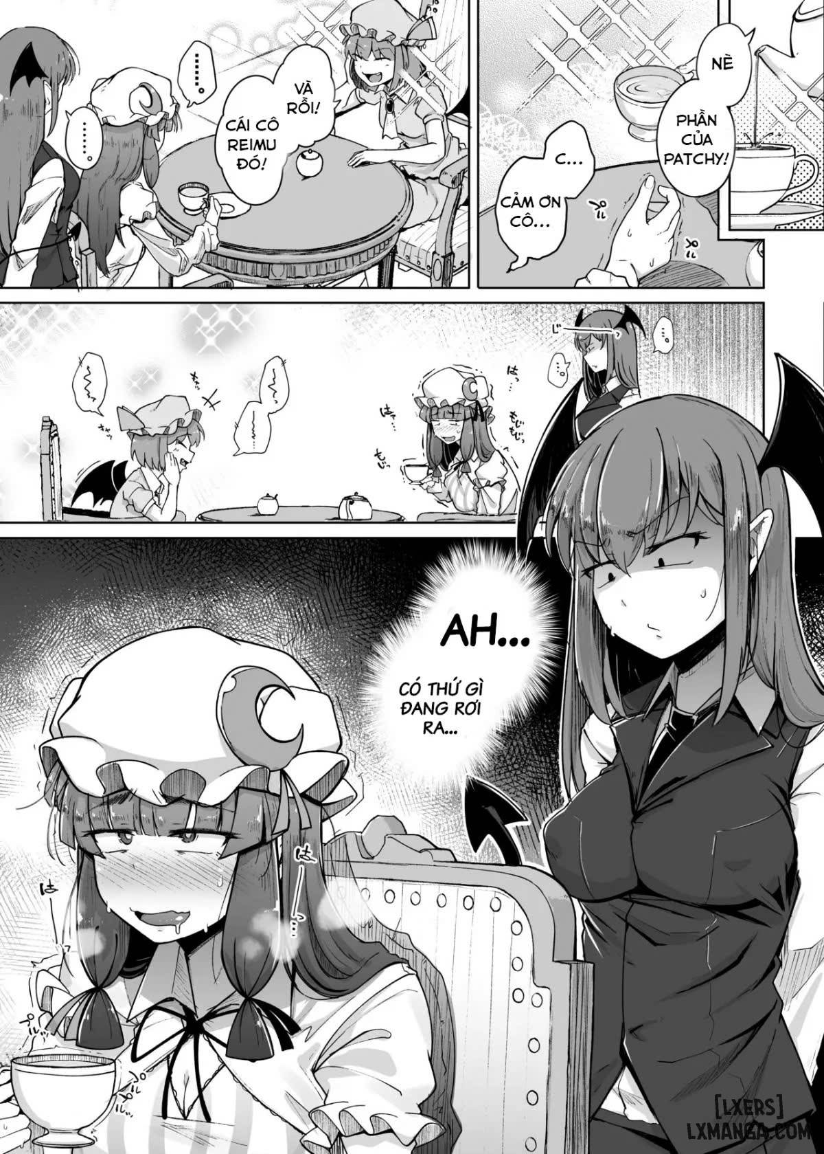 HentaiVN.net - Ảnh 3 - Ana to Muttsuri Dosukebe Daitoshokan 5 - Oneshot