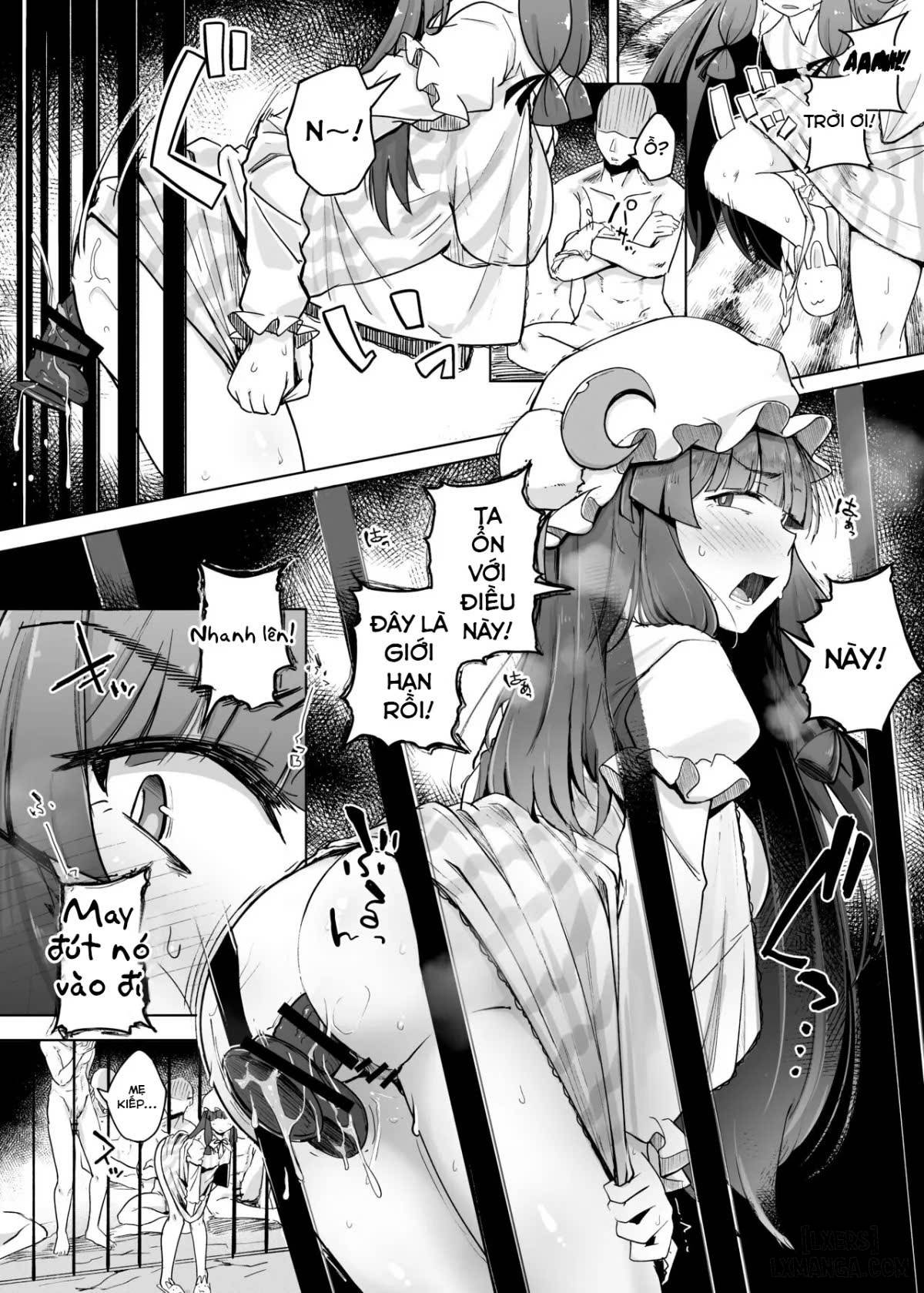 HentaiVN.net - Ảnh 6 - Ana to Muttsuri Dosukebe Daitoshokan 5 - Oneshot