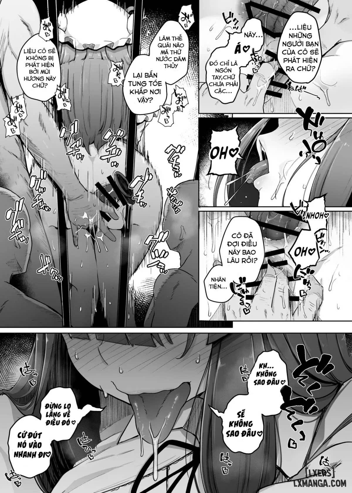 HentaiVN.net - Ảnh 7 - Ana to Muttsuri Dosukebe Daitoshokan 5 - Oneshot