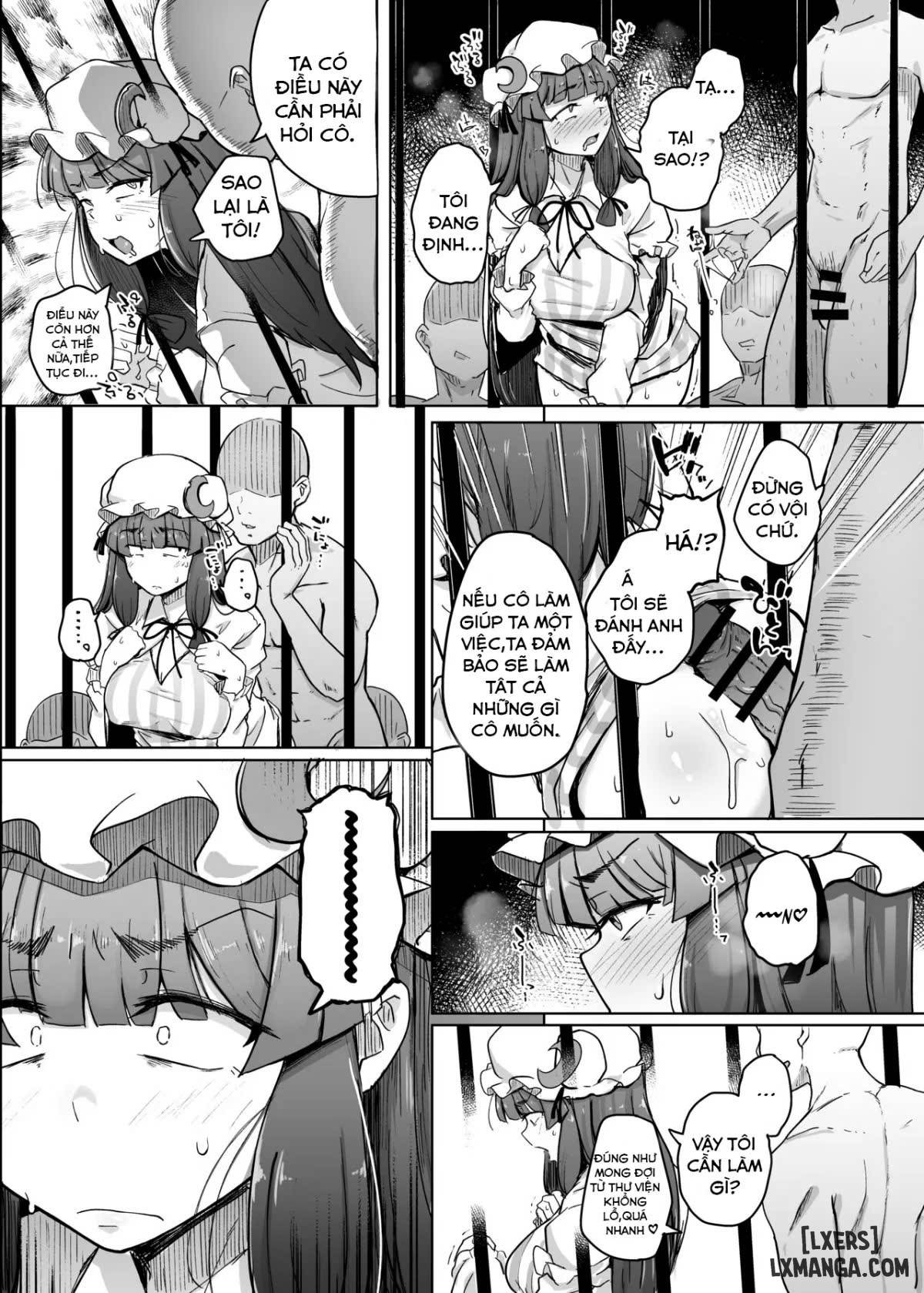 HentaiVN.net - Ảnh 9 - Ana to Muttsuri Dosukebe Daitoshokan 5 - Oneshot