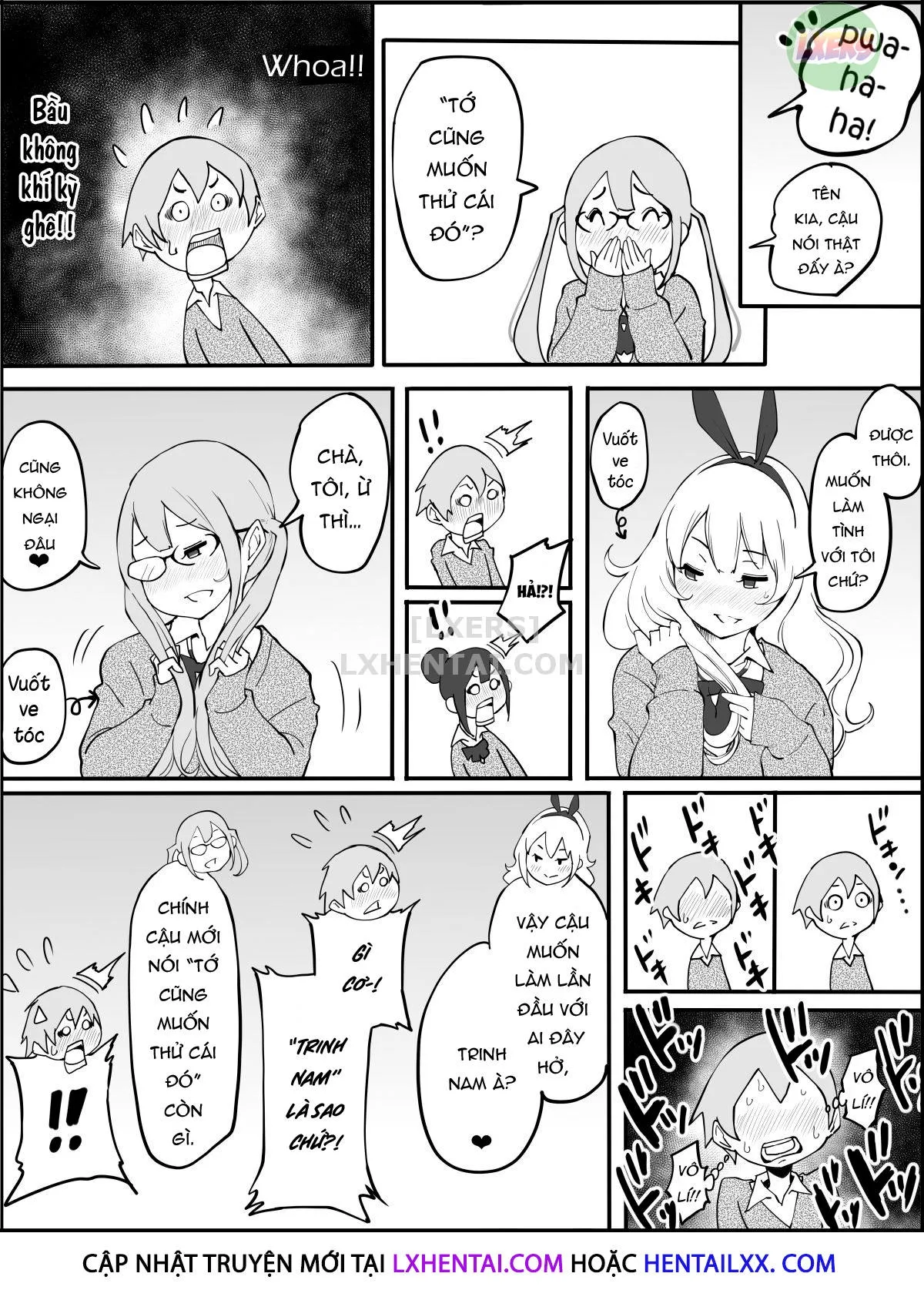 HentaiVN.net - Ảnh 29 - How I made a Harem of Sex Friends [Boku ni Harem SeFri ga Dekita Riyuu] - Chap 1