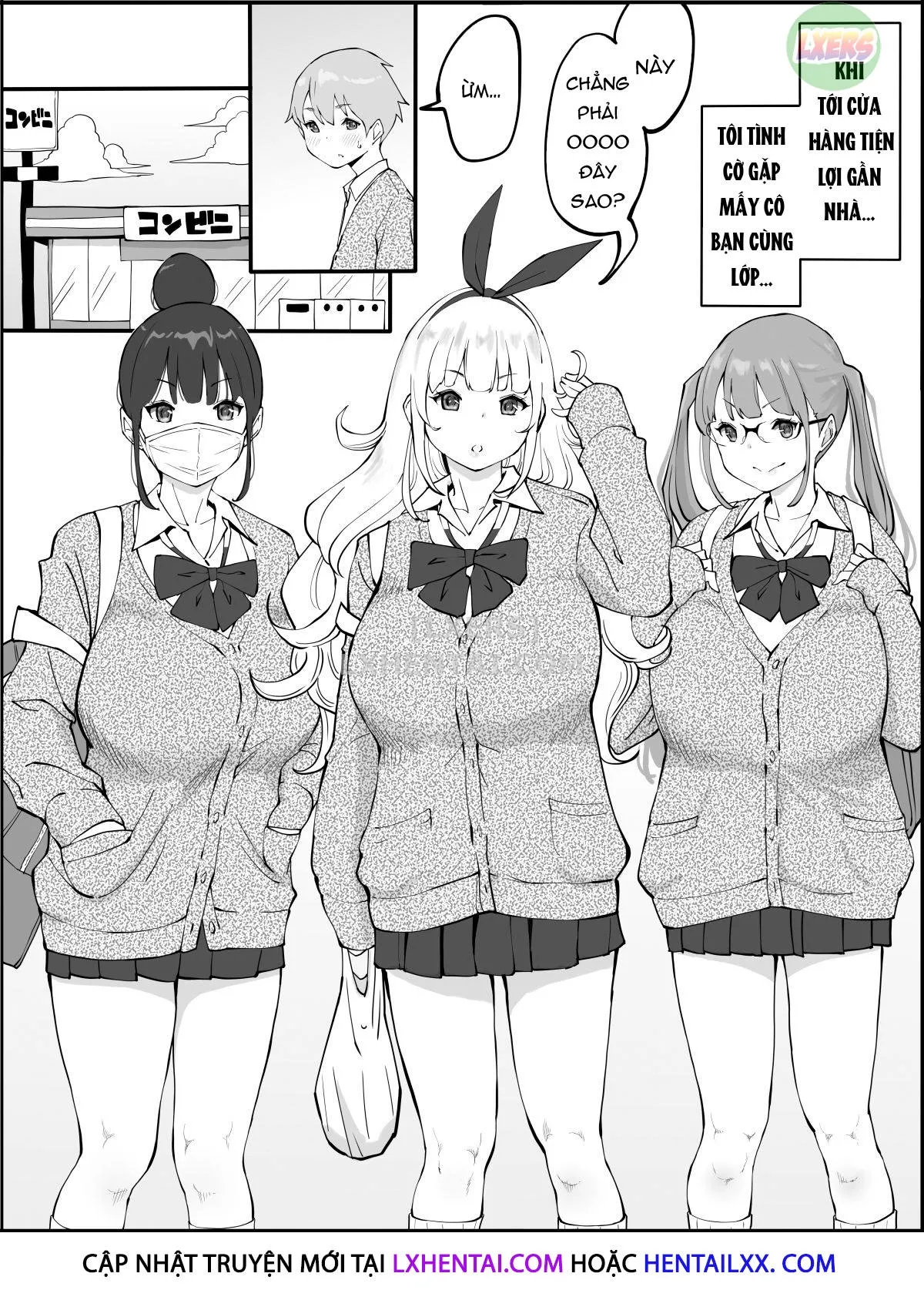 HentaiVN.net - Ảnh 6 - How I made a Harem of Sex Friends [Boku ni Harem SeFri ga Dekita Riyuu] - Chap 1