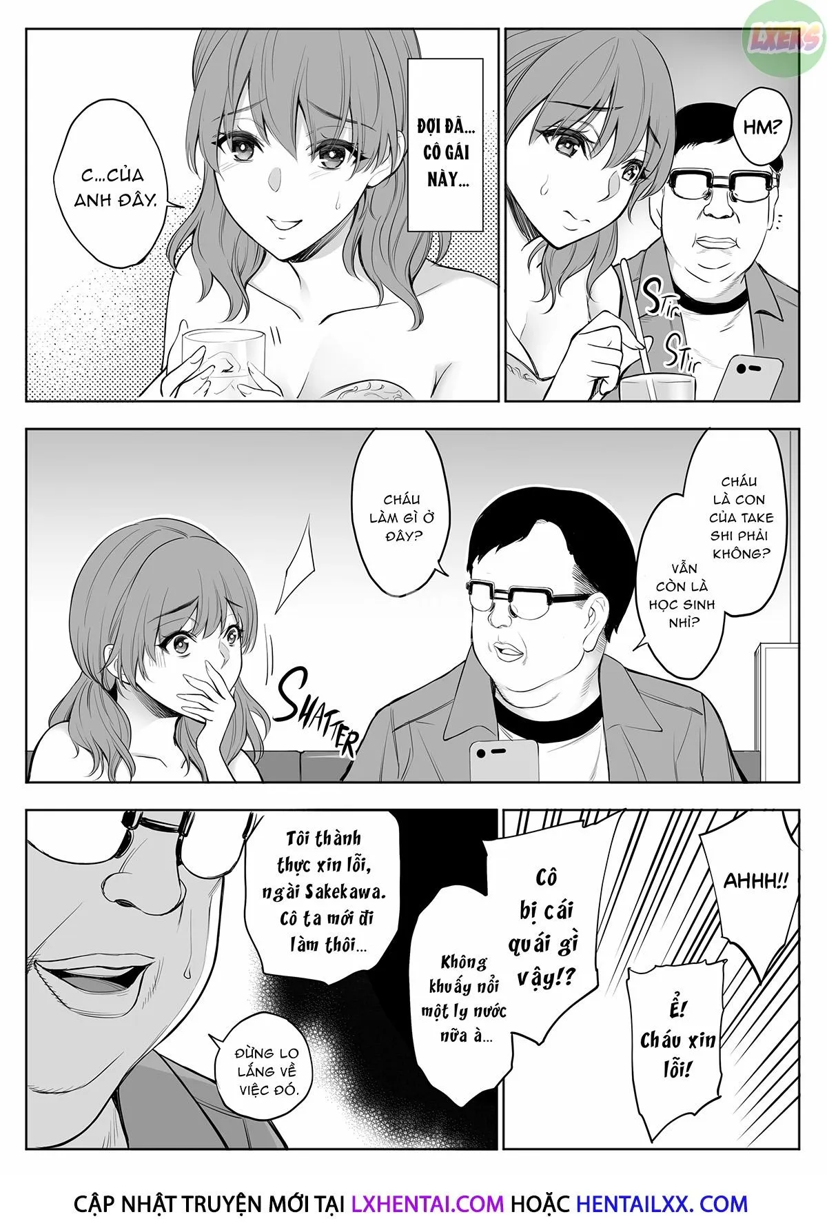 HentaiVN.net - Ảnh 23 - Red Light District: MILF/Daughter NTR [OYAKO NTR FUUZOKU DON] - Chap 1