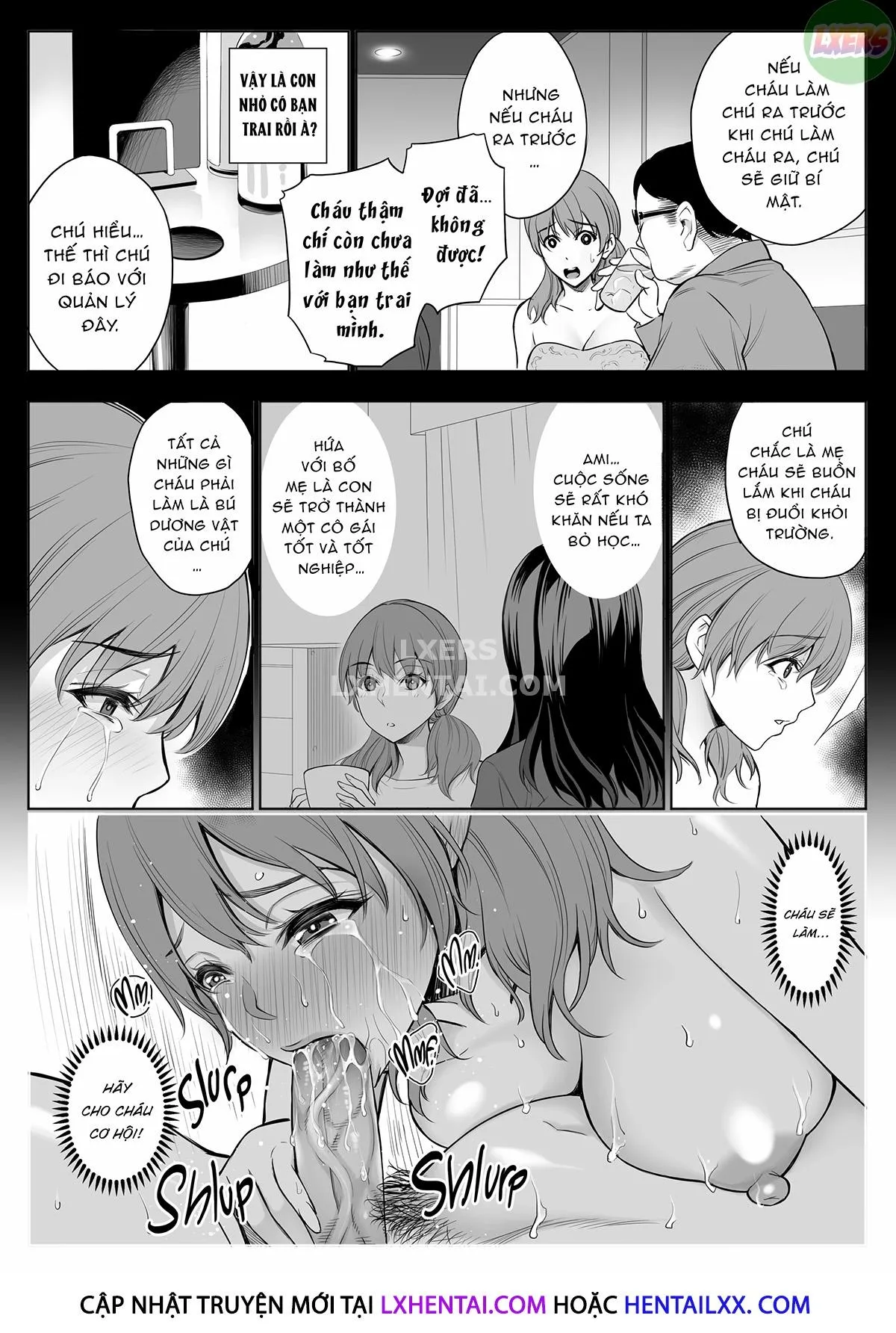 HentaiVN.net - Ảnh 28 - Red Light District: MILF/Daughter NTR [OYAKO NTR FUUZOKU DON] - Chap 1