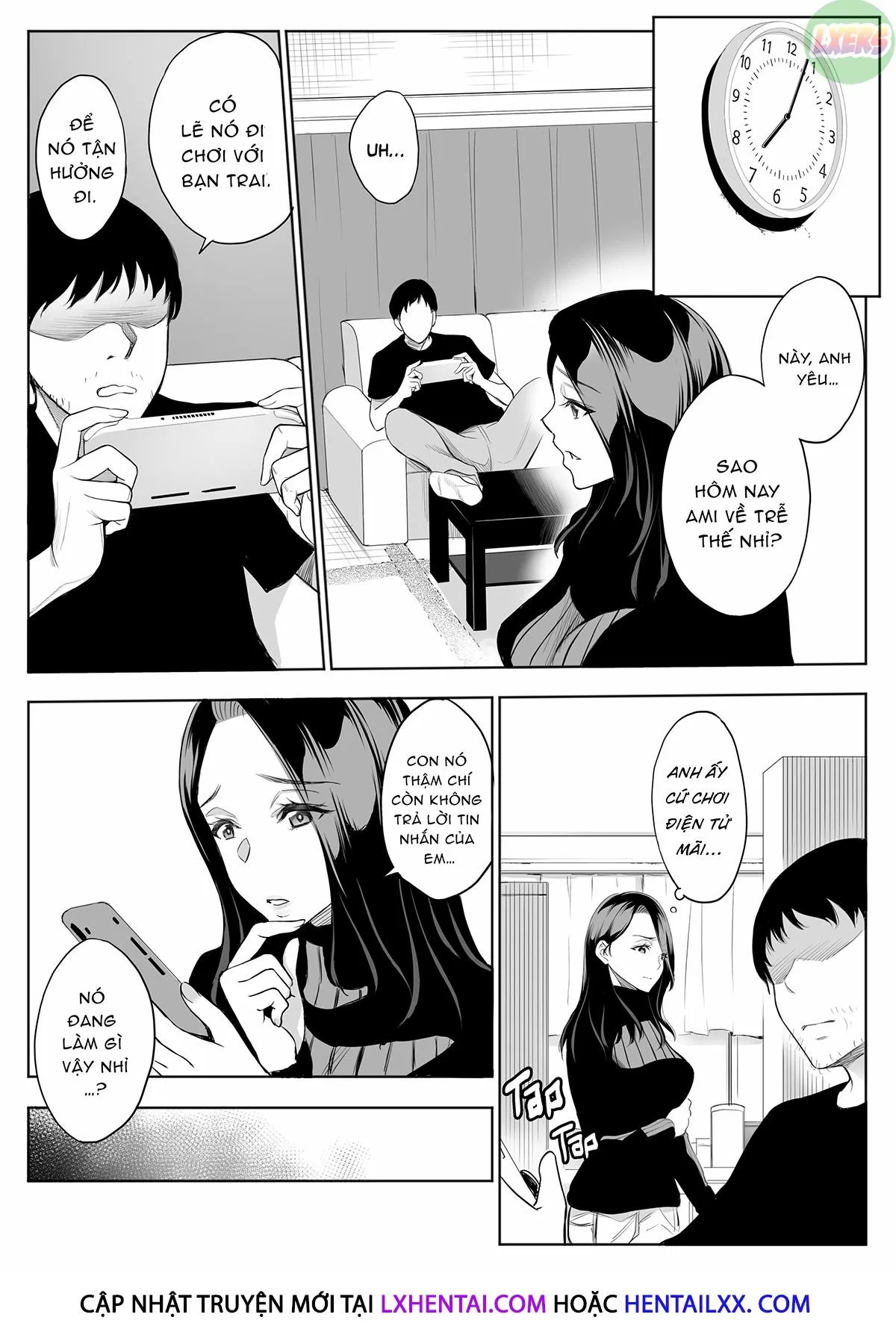 HentaiVN.net - Ảnh 34 - Red Light District: MILF/Daughter NTR [OYAKO NTR FUUZOKU DON] - Chap 1