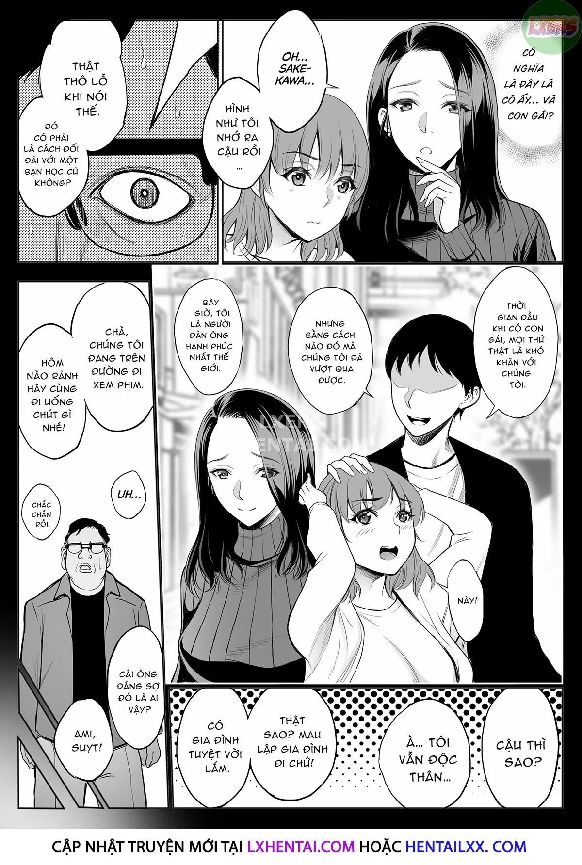 HentaiVN.net - Ảnh 7 - Red Light District: MILF/Daughter NTR [OYAKO NTR FUUZOKU DON] - Chap 1
