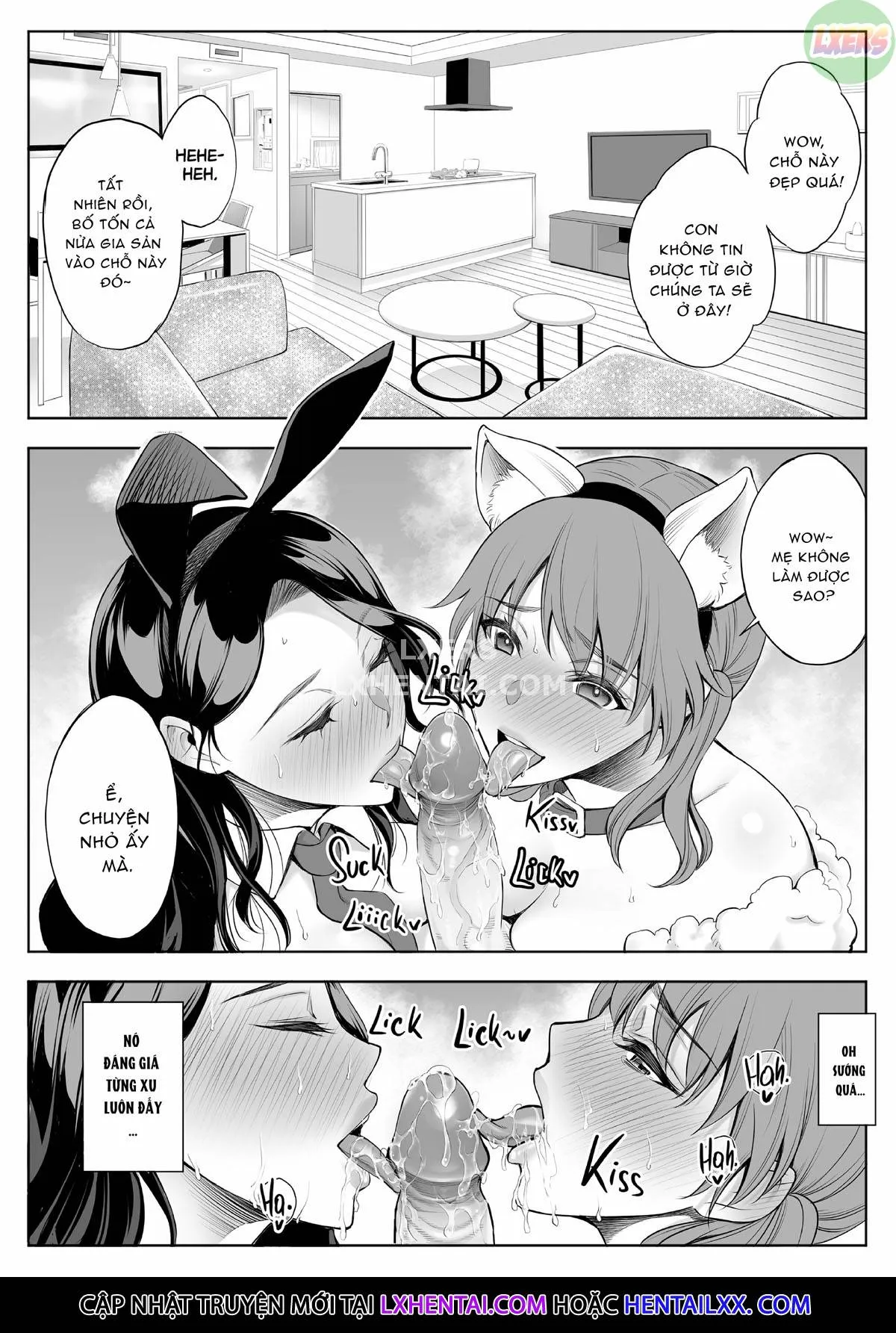 HentaiVN.net - Ảnh 44 - Red Light District: MILF/Daughter NTR [OYAKO NTR FUUZOKU DON] - Chap 2