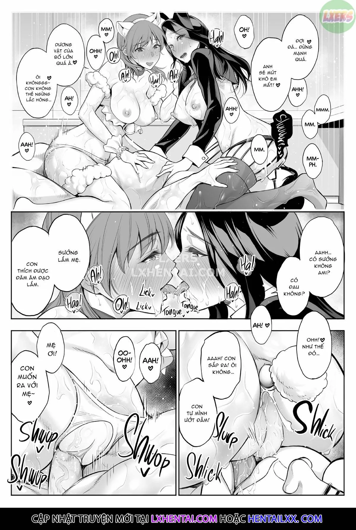 HentaiVN.net - Ảnh 47 - Red Light District: MILF/Daughter NTR [OYAKO NTR FUUZOKU DON] - Chap 2
