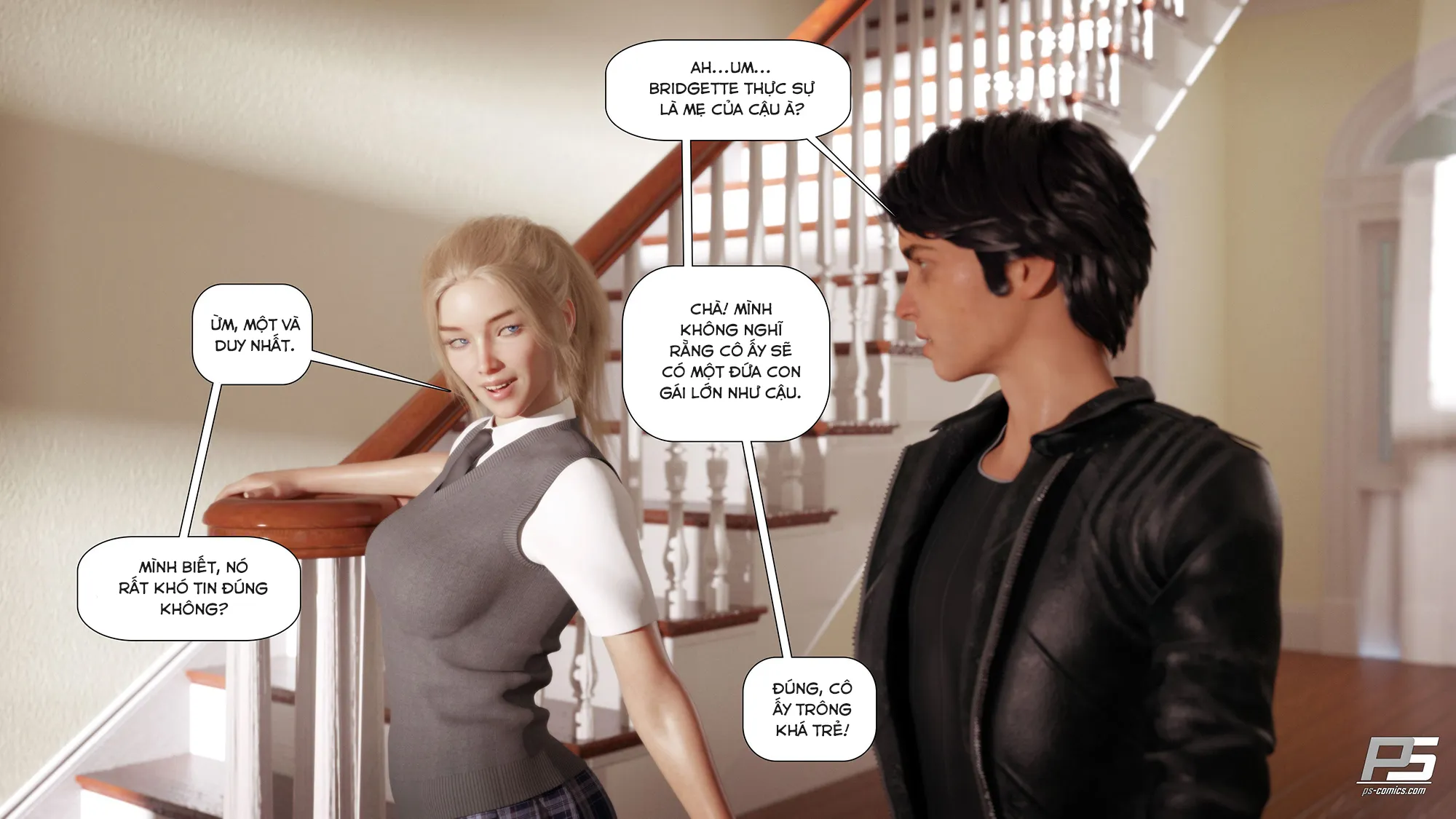 HentaiVN.net - Ảnh 11 - Milf Mansion - Vol 1 - Chương 2: Gọi bọn cô là mẹ