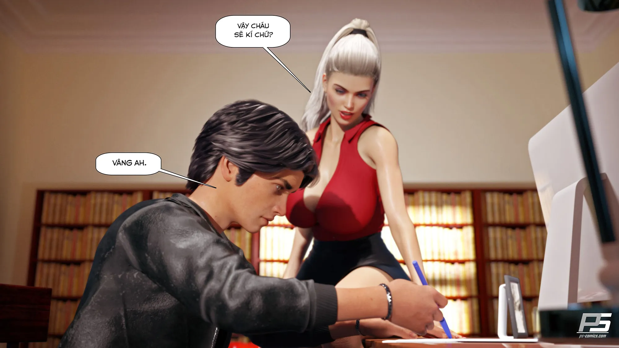 HentaiVN.net - Ảnh 8 - Milf Mansion - Vol 1 - Chương 2: Gọi bọn cô là mẹ