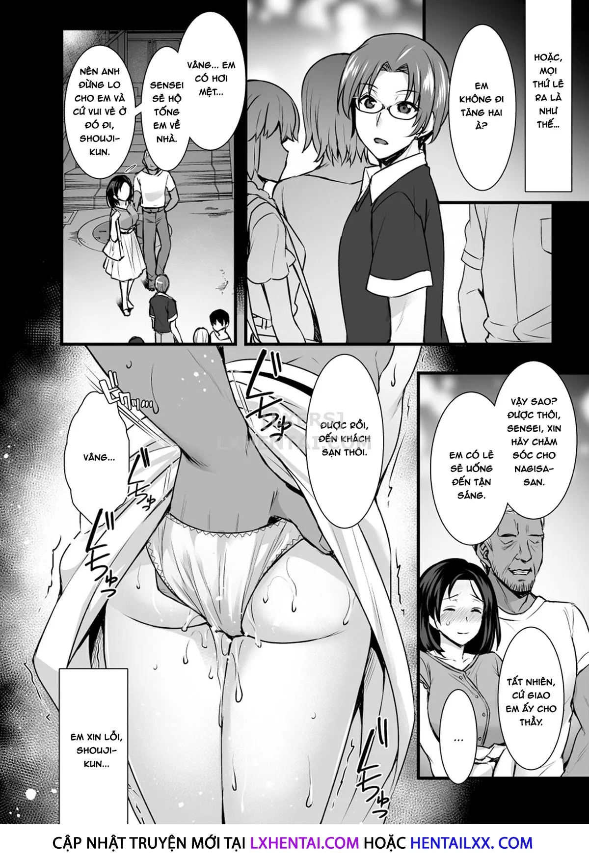 HentaiVN.net - Ảnh 16 - Tsuma no Hajimete no Otoko - Chap 1 - Có che