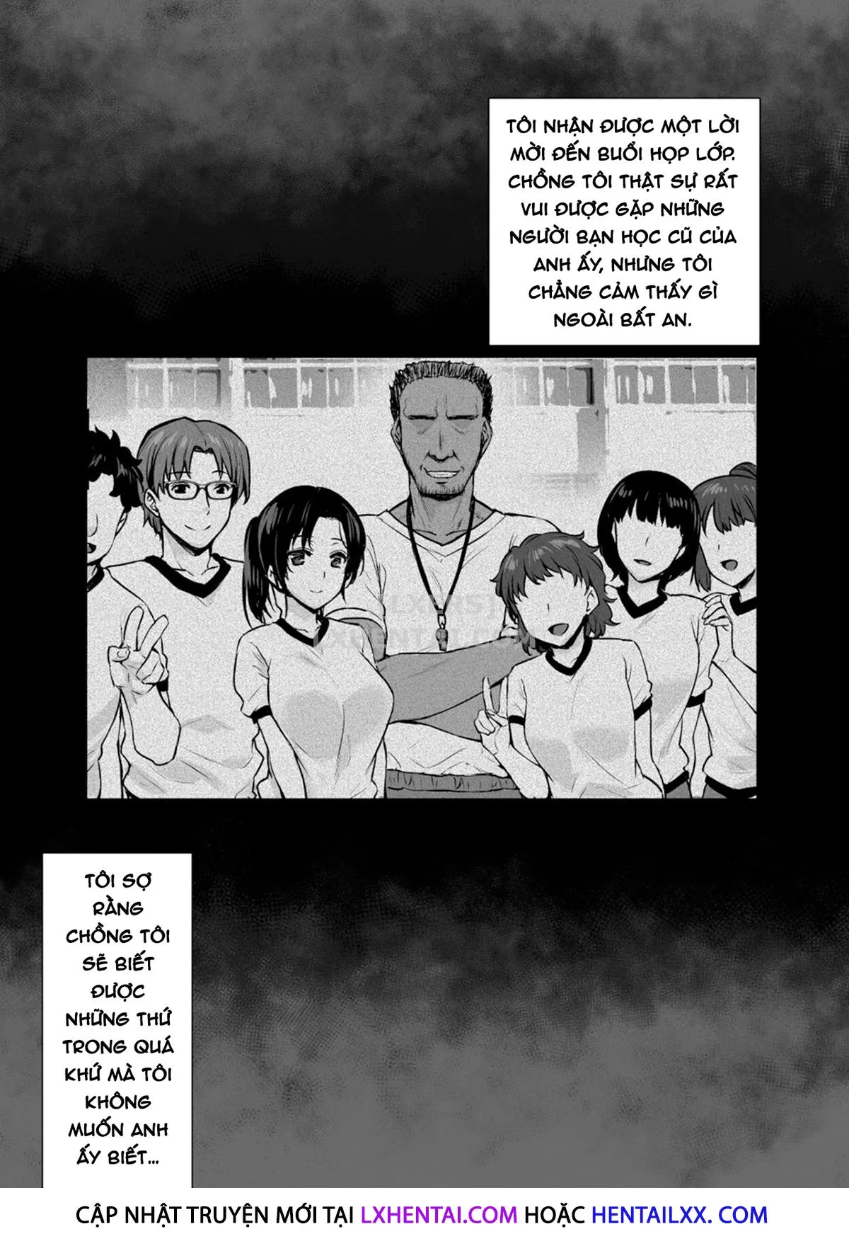 HentaiVN.net - Ảnh 3 - Tsuma no Hajimete no Otoko - Chap 1 - Có che